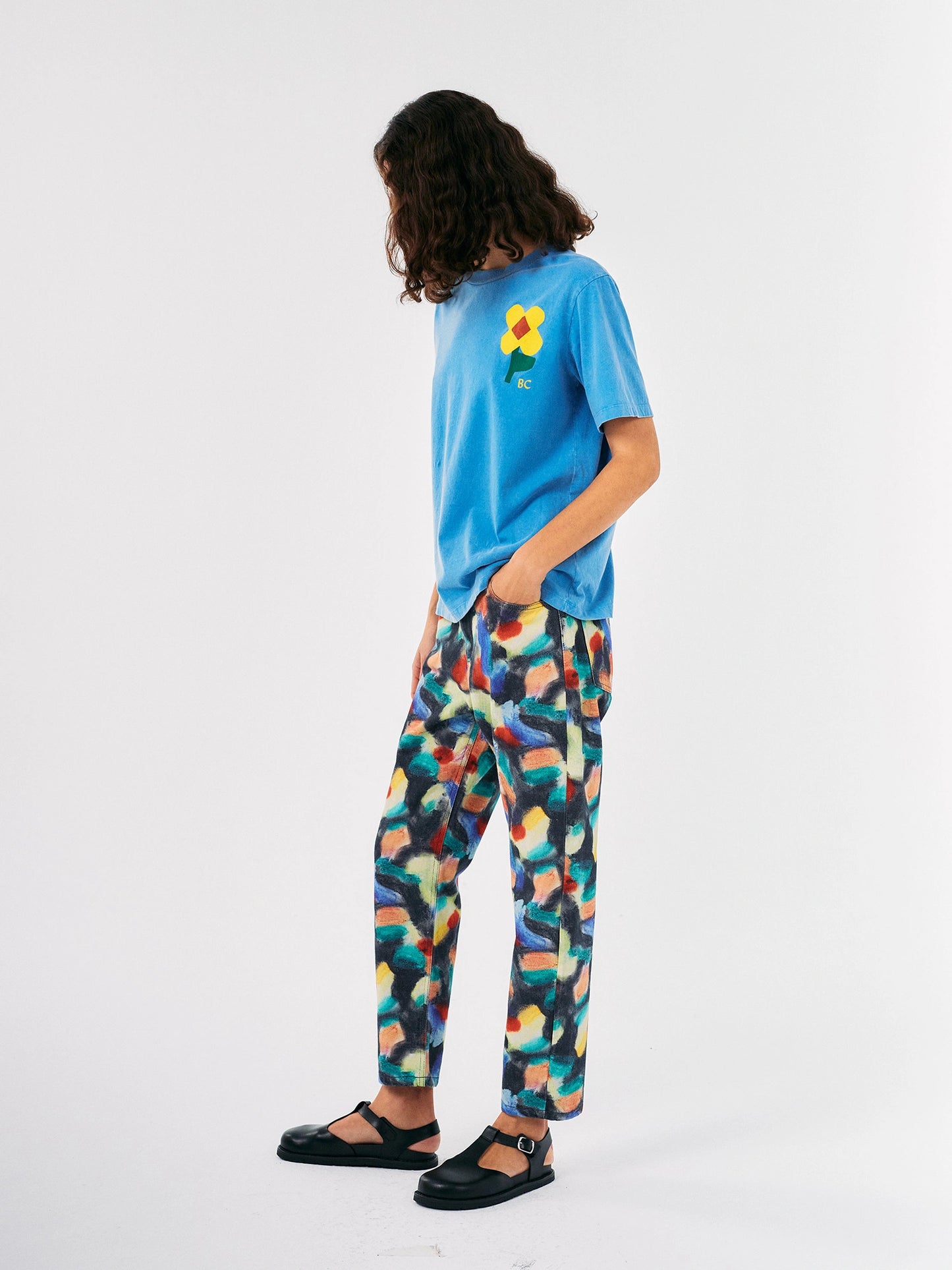 Fantasy World printed tapered pants