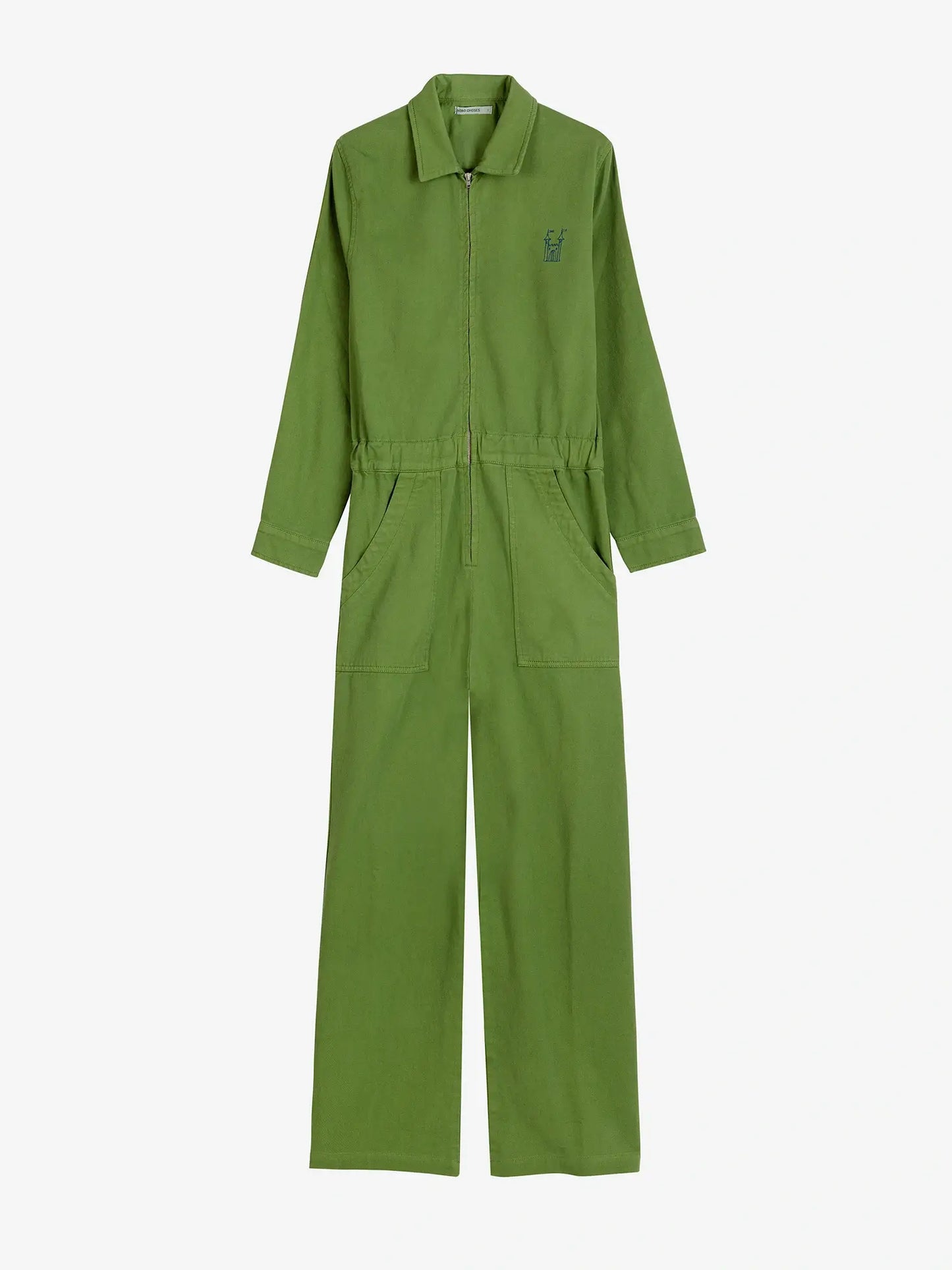 Faraway Castle embroidered zipped jumpsuit