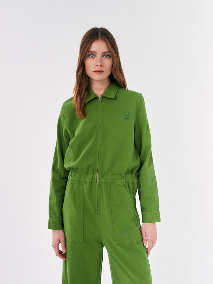 Mono amb cremallera i brodat Faraway Castle