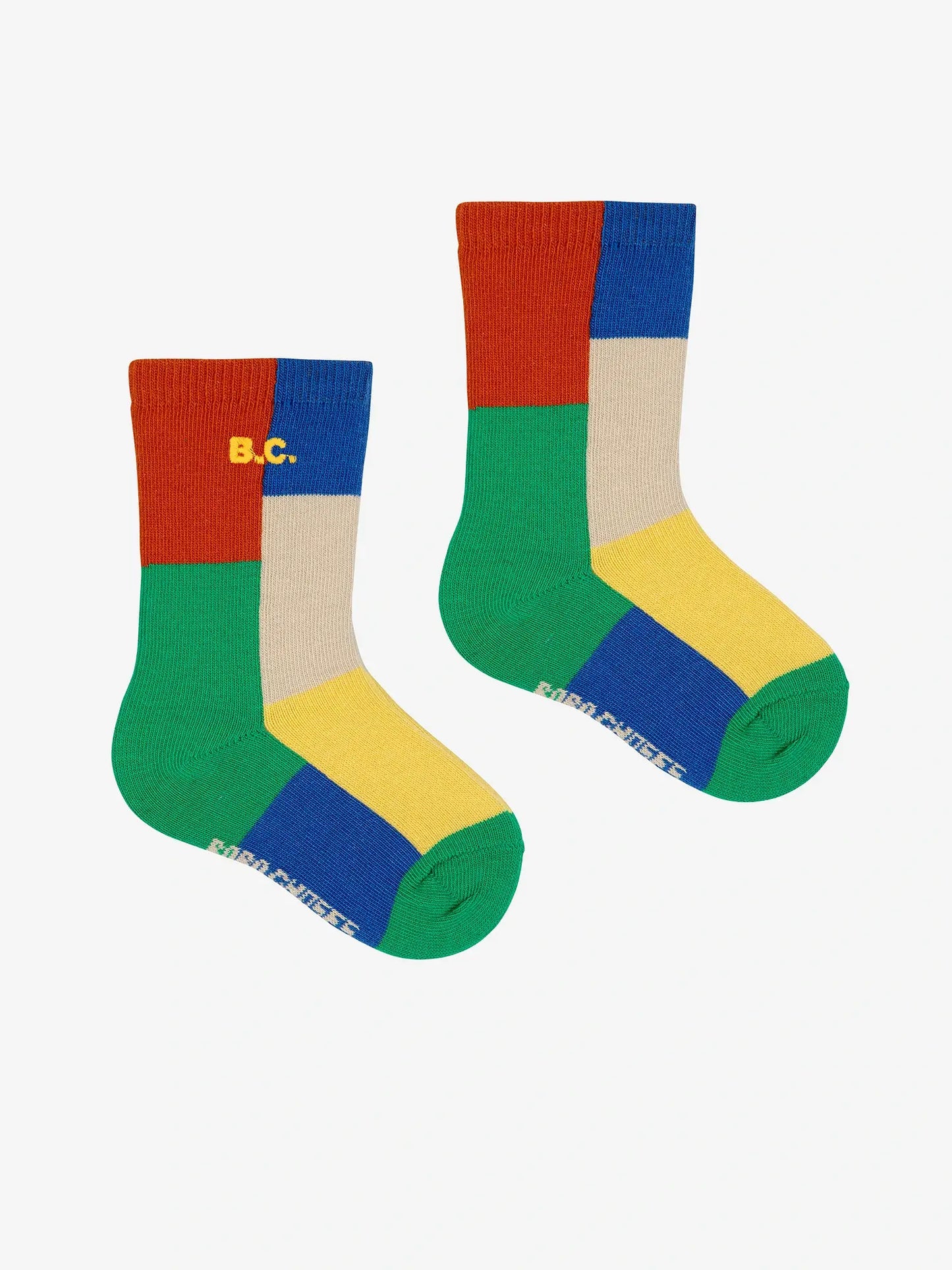 Lot de 2 paires de chaussettes Color Block