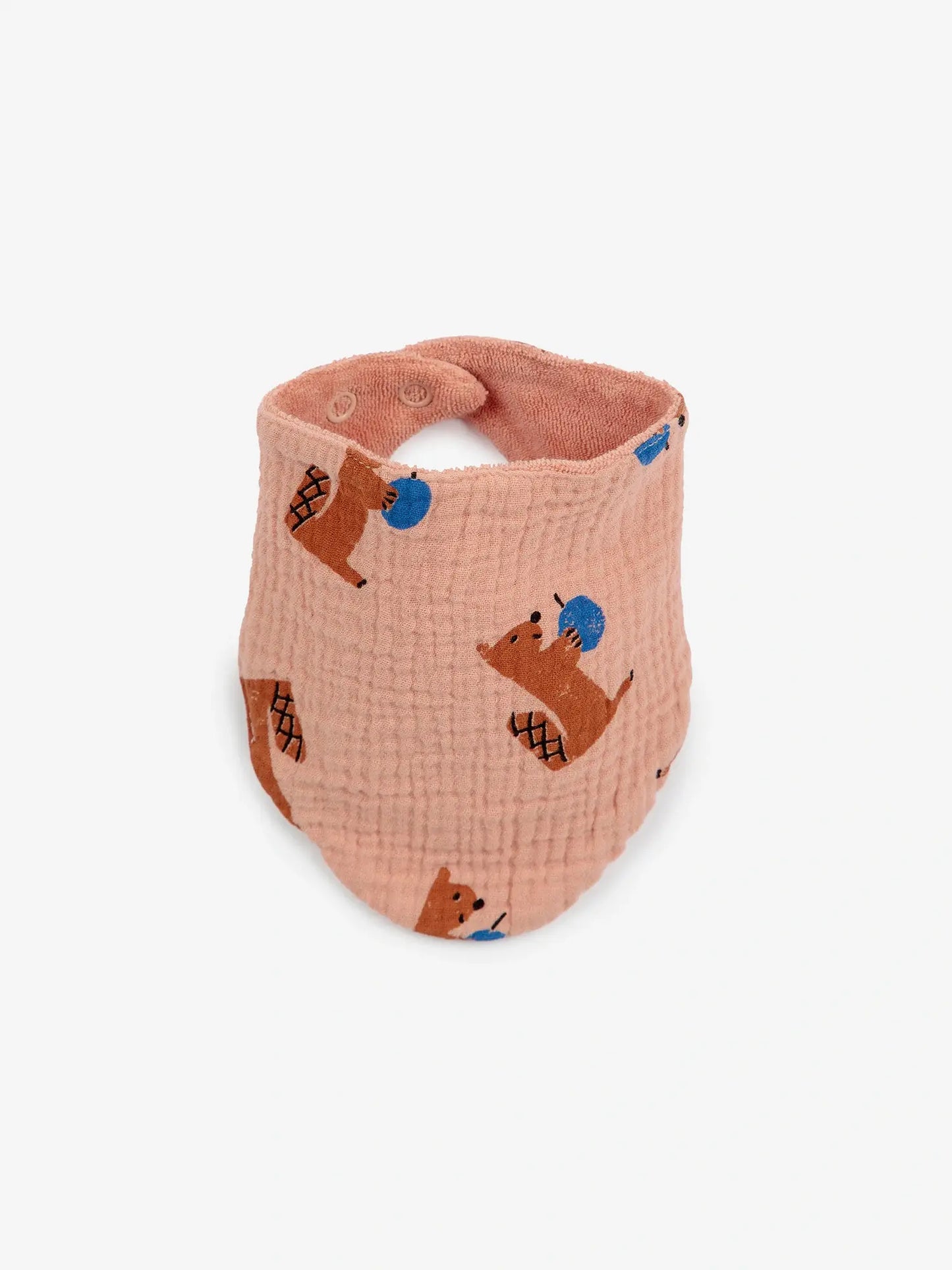 Conjunto de muselina y babero Hungry Squirrel