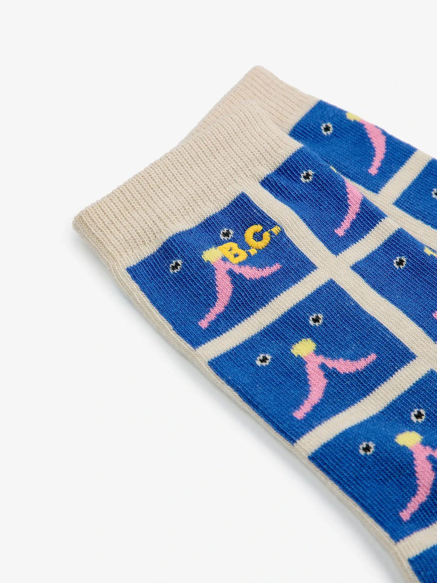 Chaussettes hautes Funny Face all-over