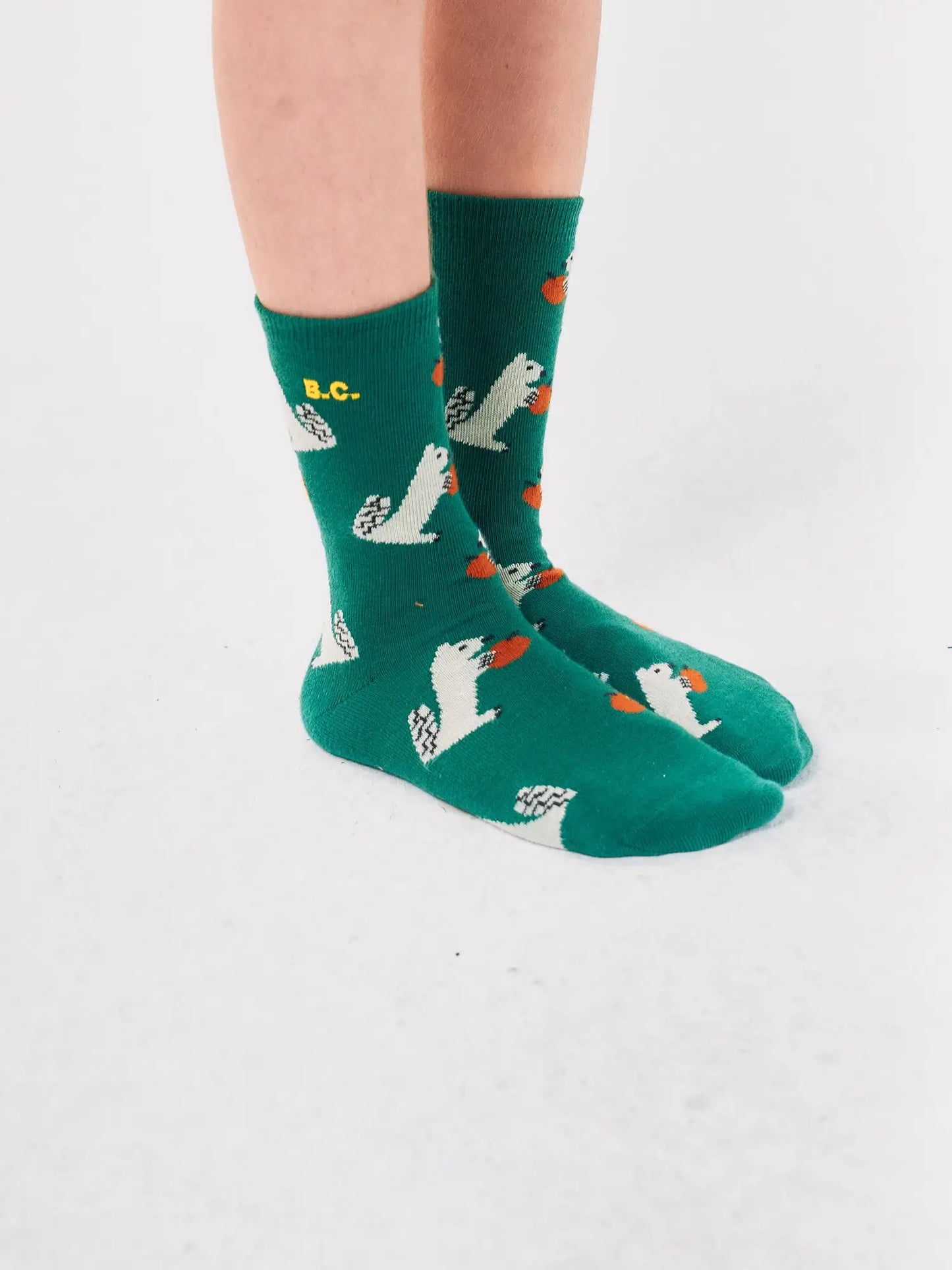 Lange Socken Hungry Squirrel Allover