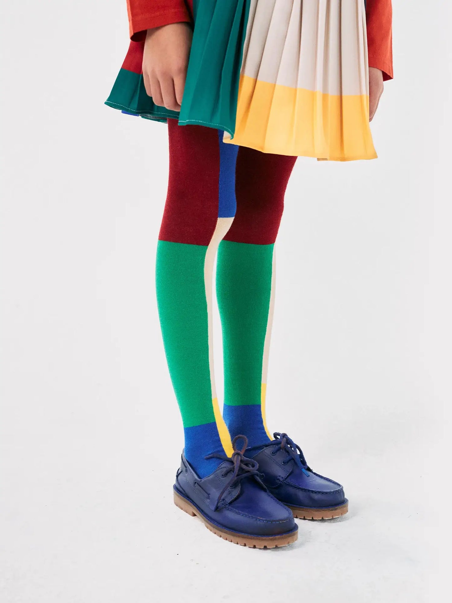 Strumpfhose Color Block