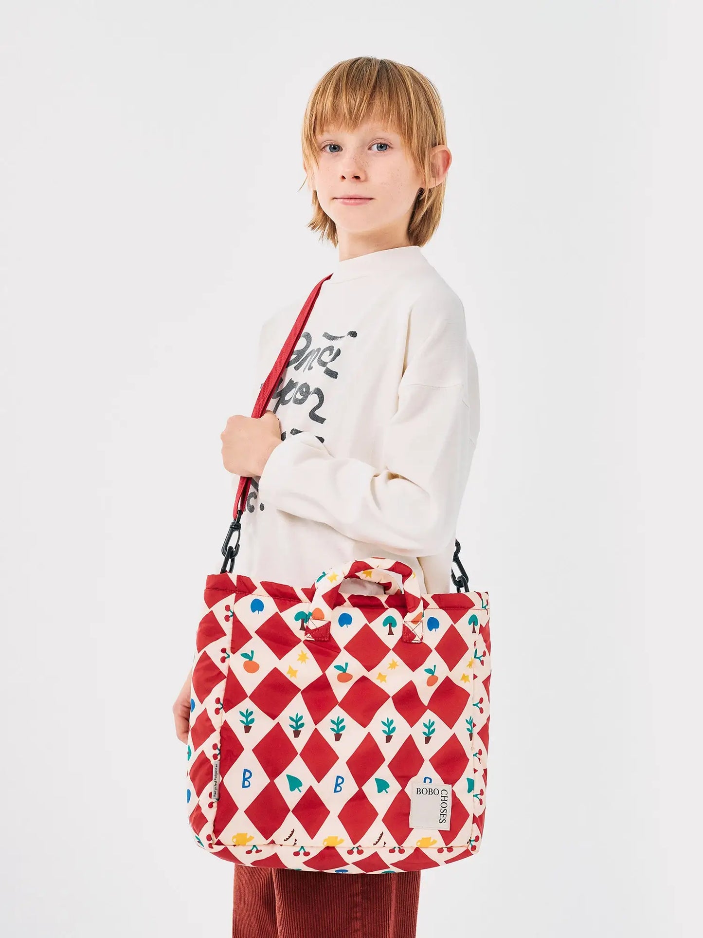 Bolso Harlequin con estampado integral