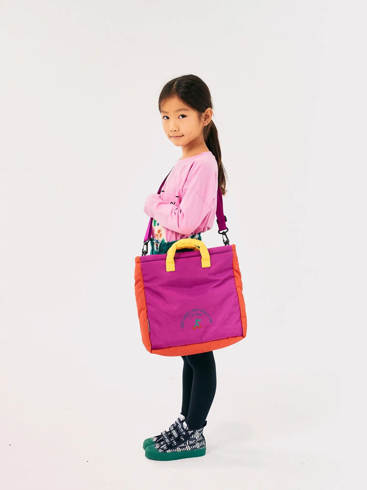 Sac color block Bobo Cherry