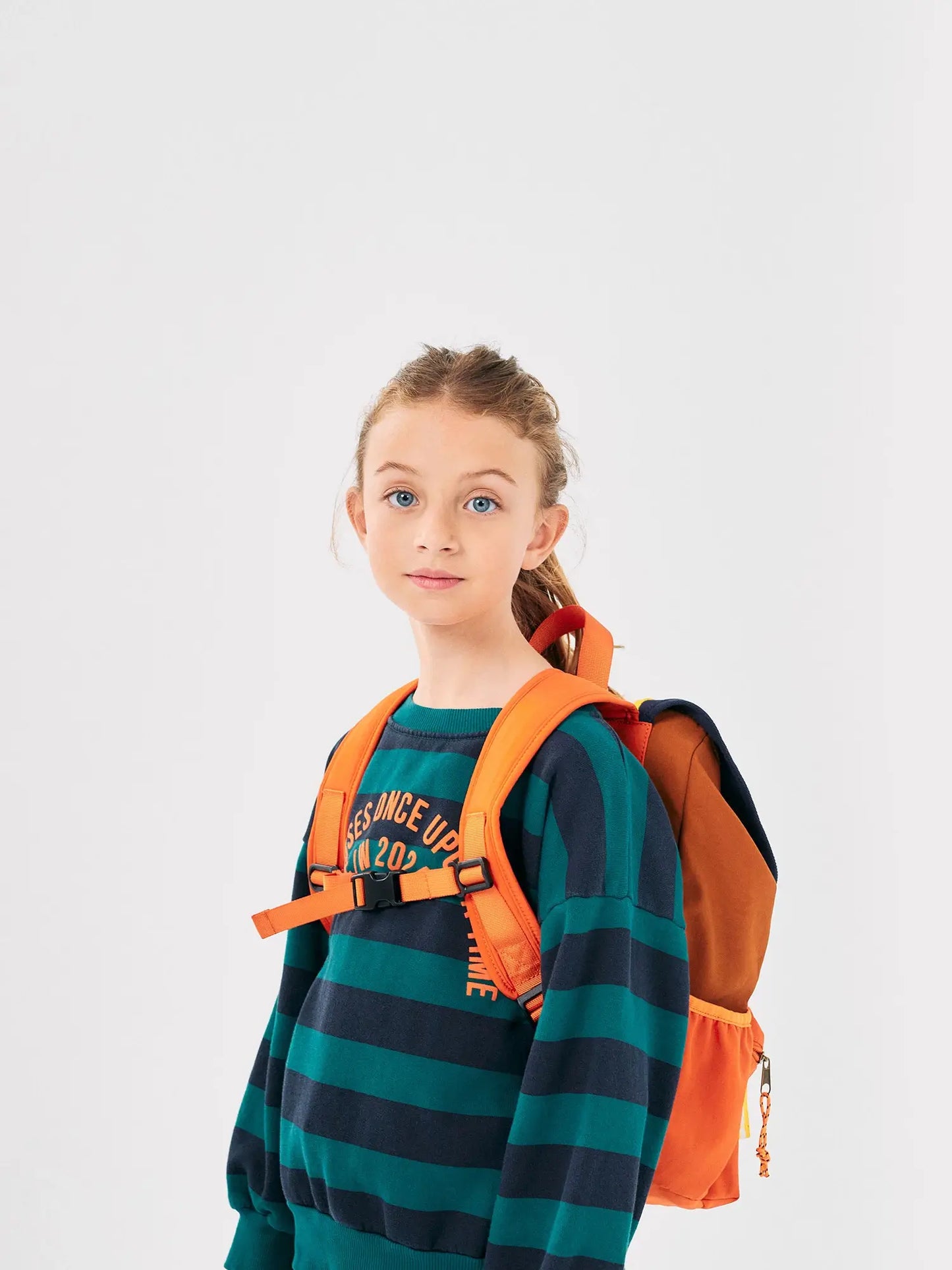 Color Block technic backpack