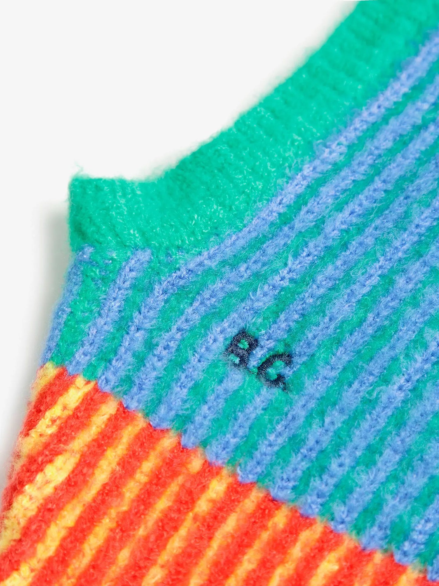 Strick-Balaclava Color Stripes