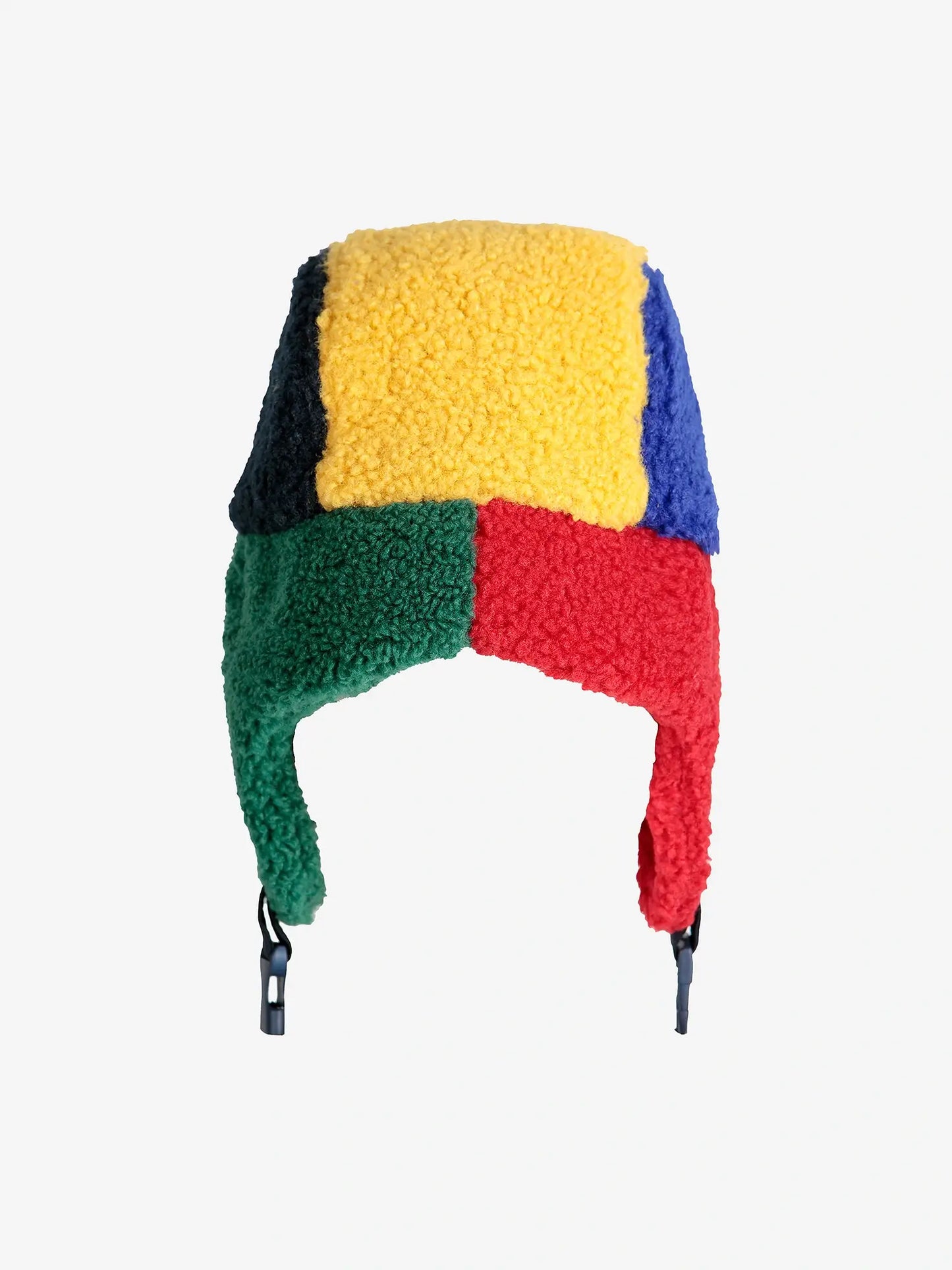 Gorro de borreguito con orejeras Color Block