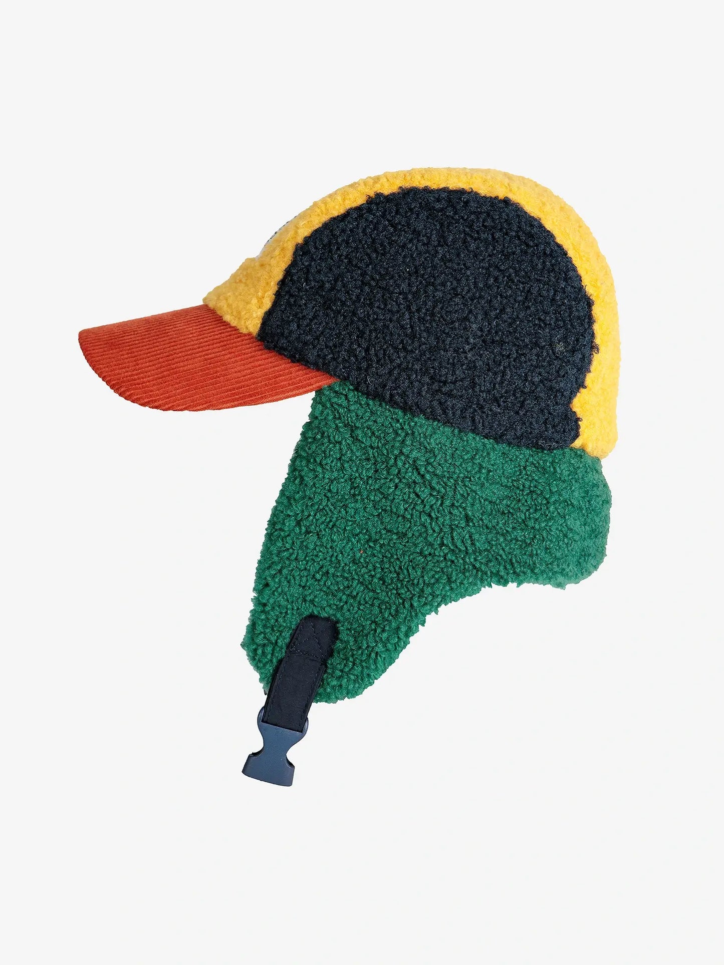 Gorro de borreguito con orejeras Color Block