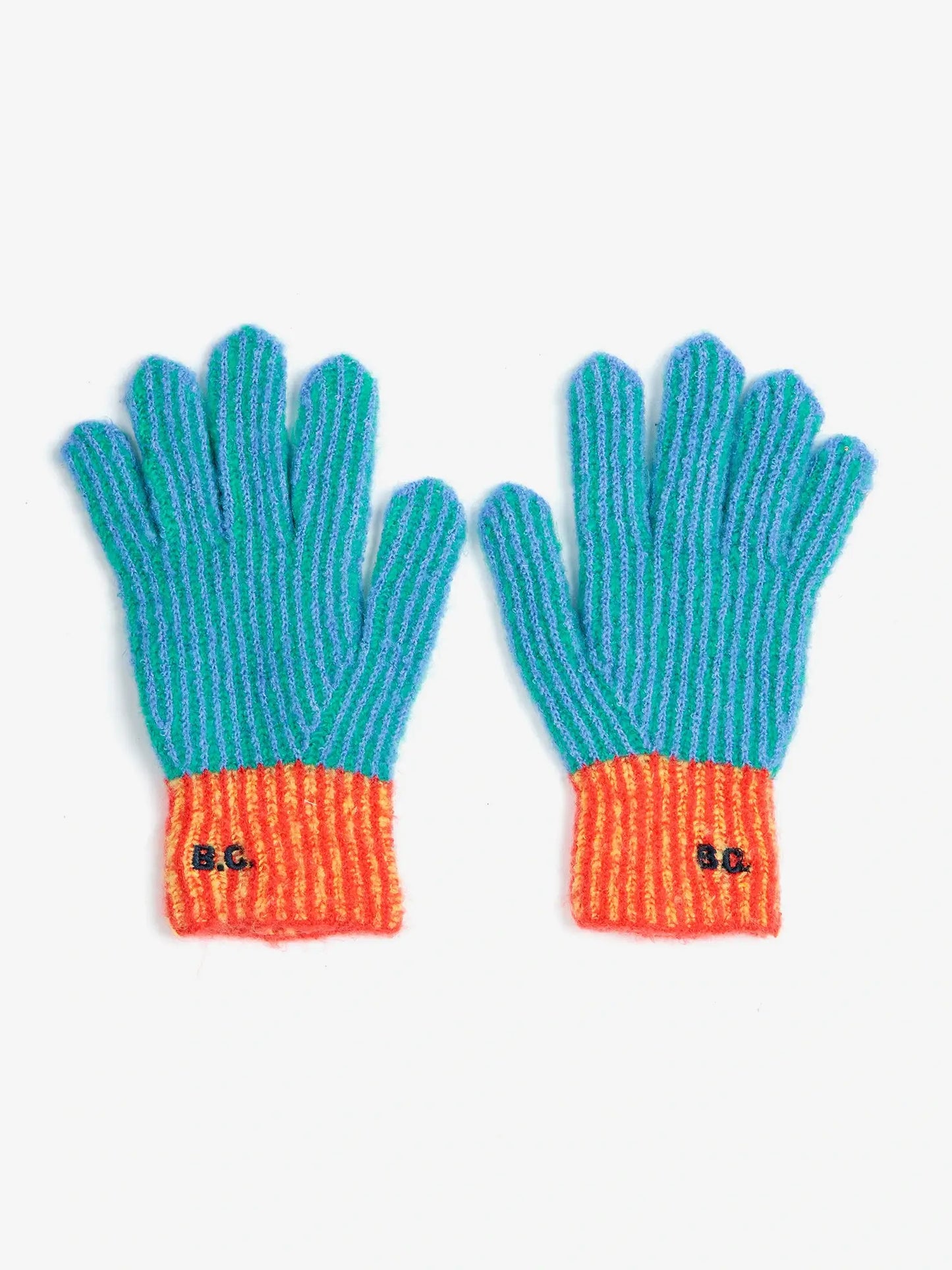 Gants en tricot Color Stripes