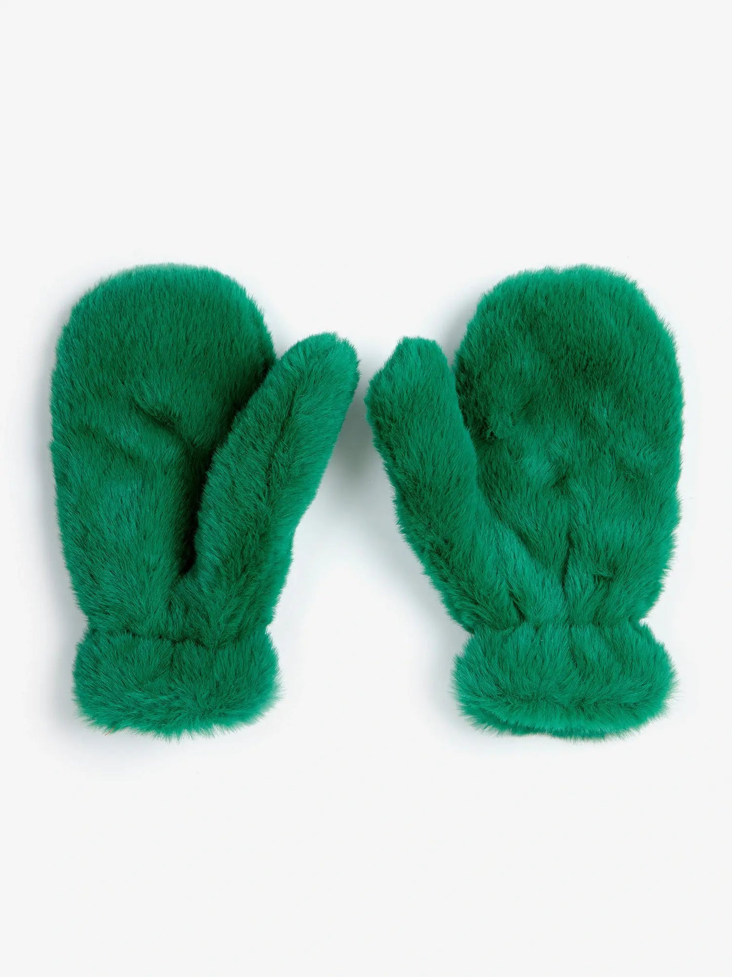 B.C furry mittens