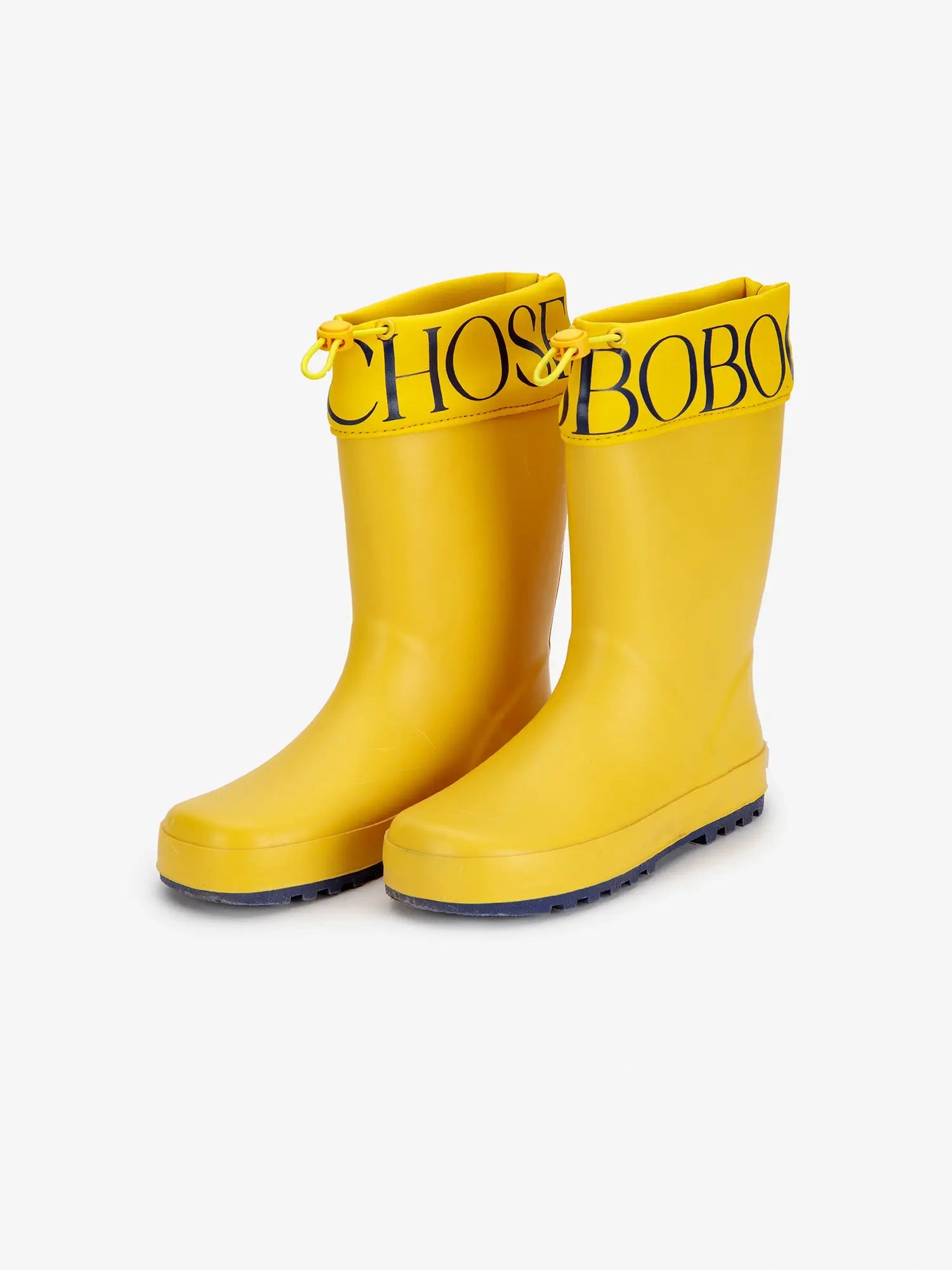 Playful Yellow Rain Boots for Kids Bobo Choses