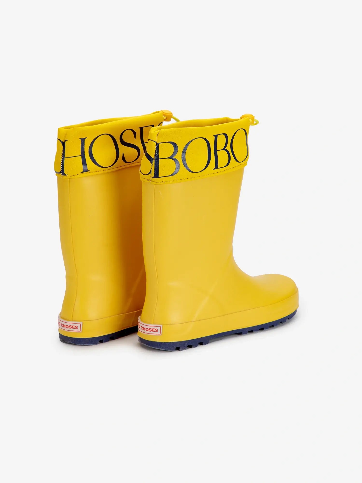 Playful Yellow Rain Boots for Kids Bobo Choses