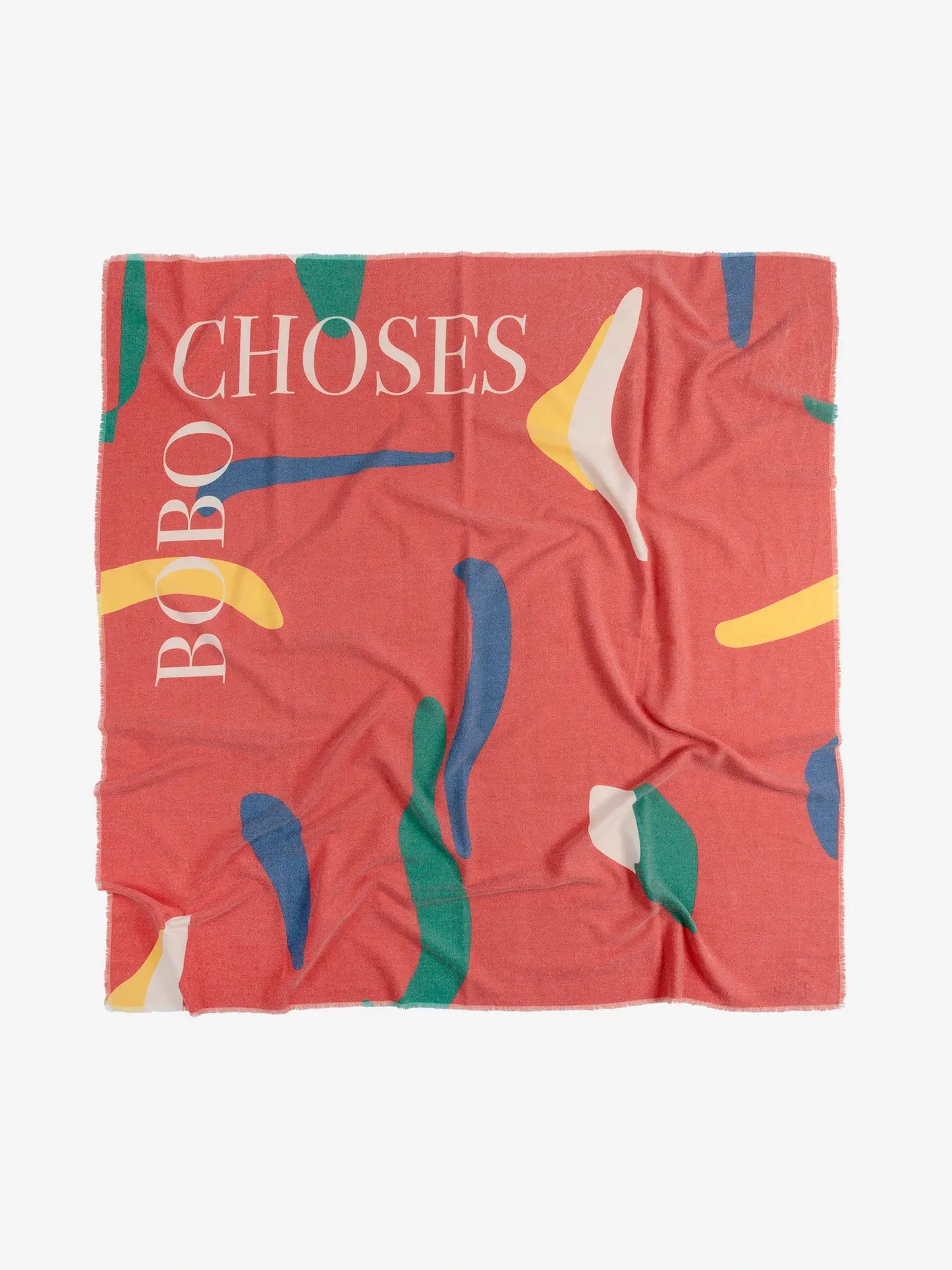 Großer Schal mit Brushstrokes-Druck von Bobo Choses