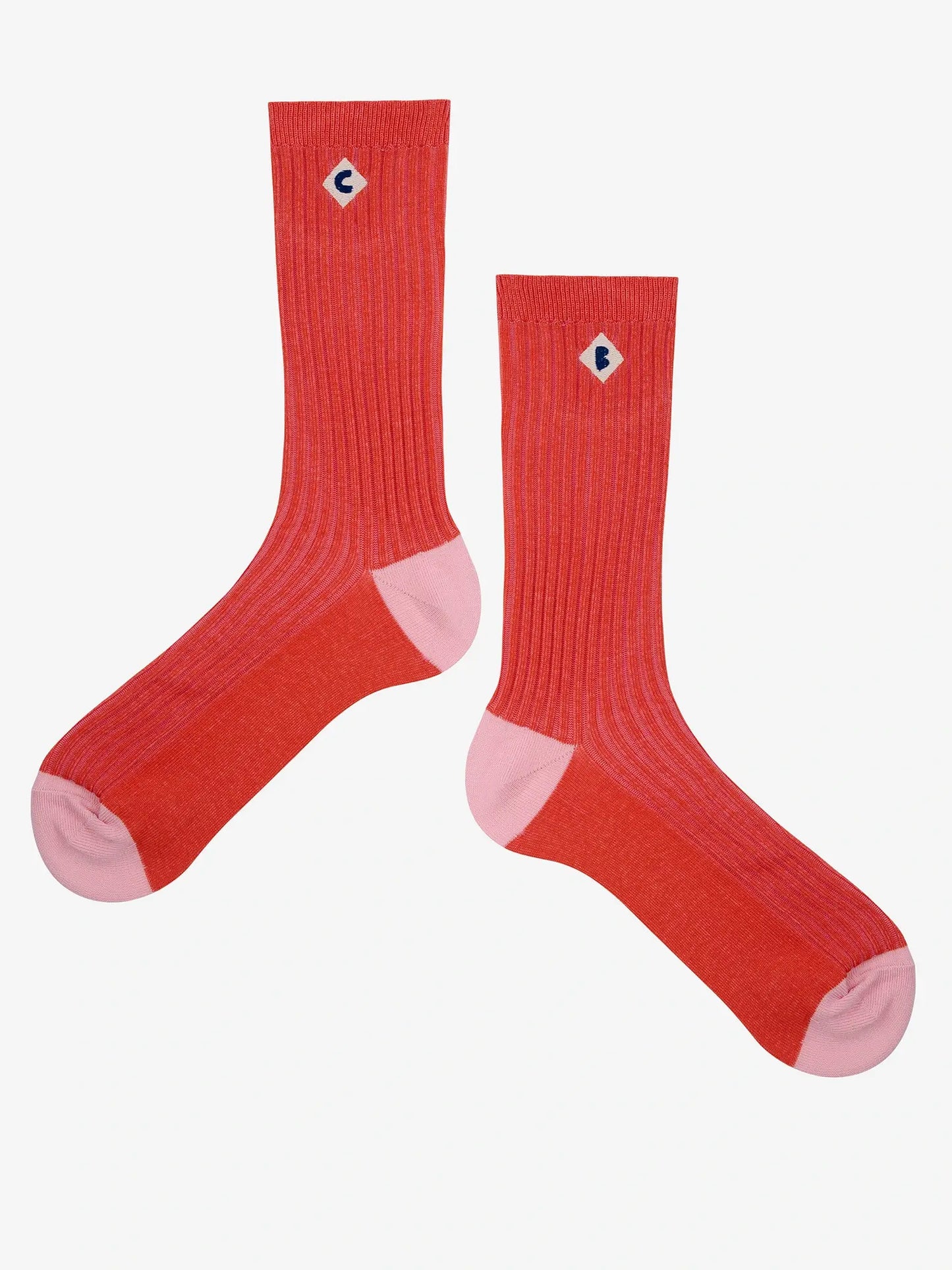 Chaussettes hautes Color Block