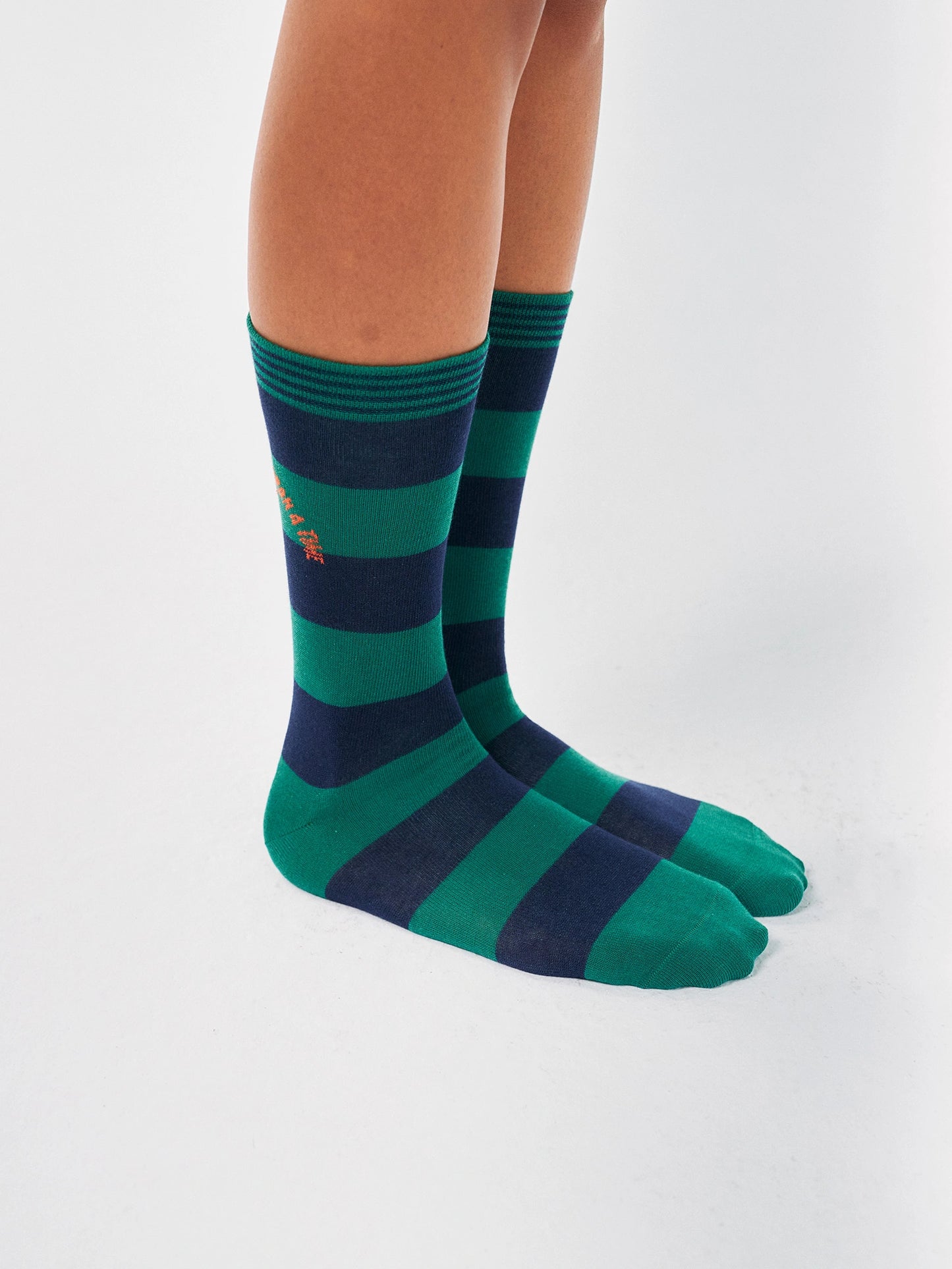 Striped long socks