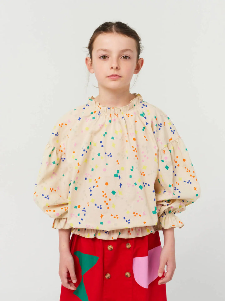 Blusa tejida estampado Sparkles