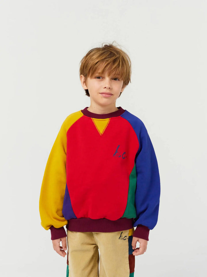 BC color block sweatshirt