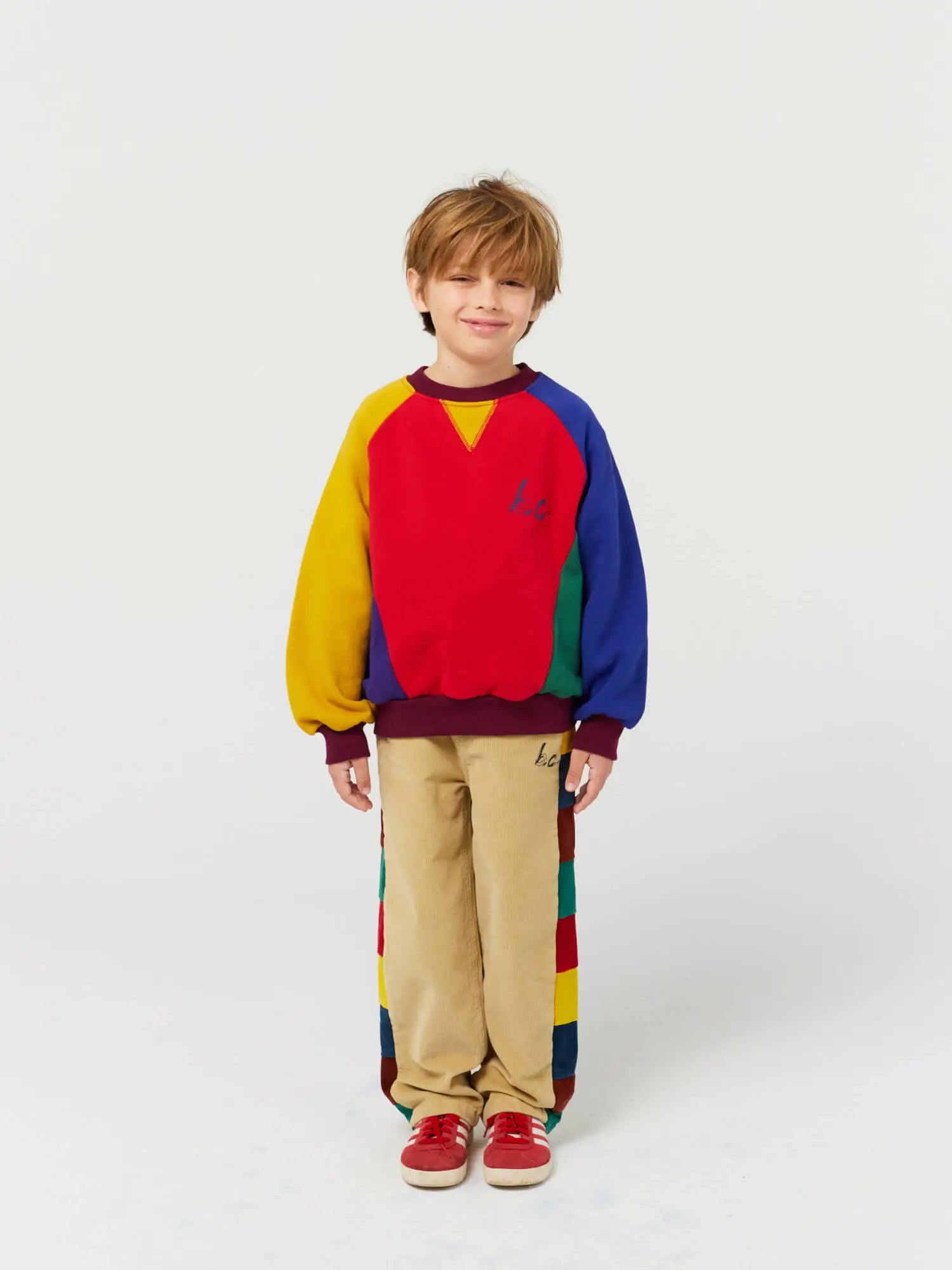 BC color block sweatshirt – Bobo Choses