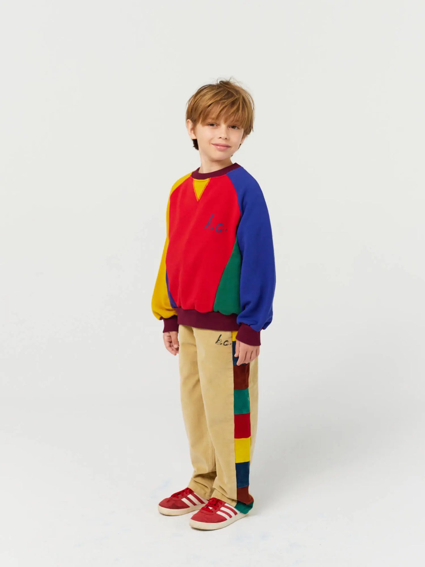 BC color block sweatshirt