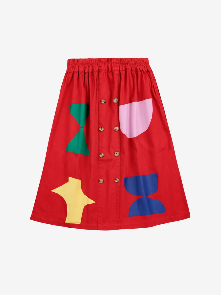 Game figures woven skirt