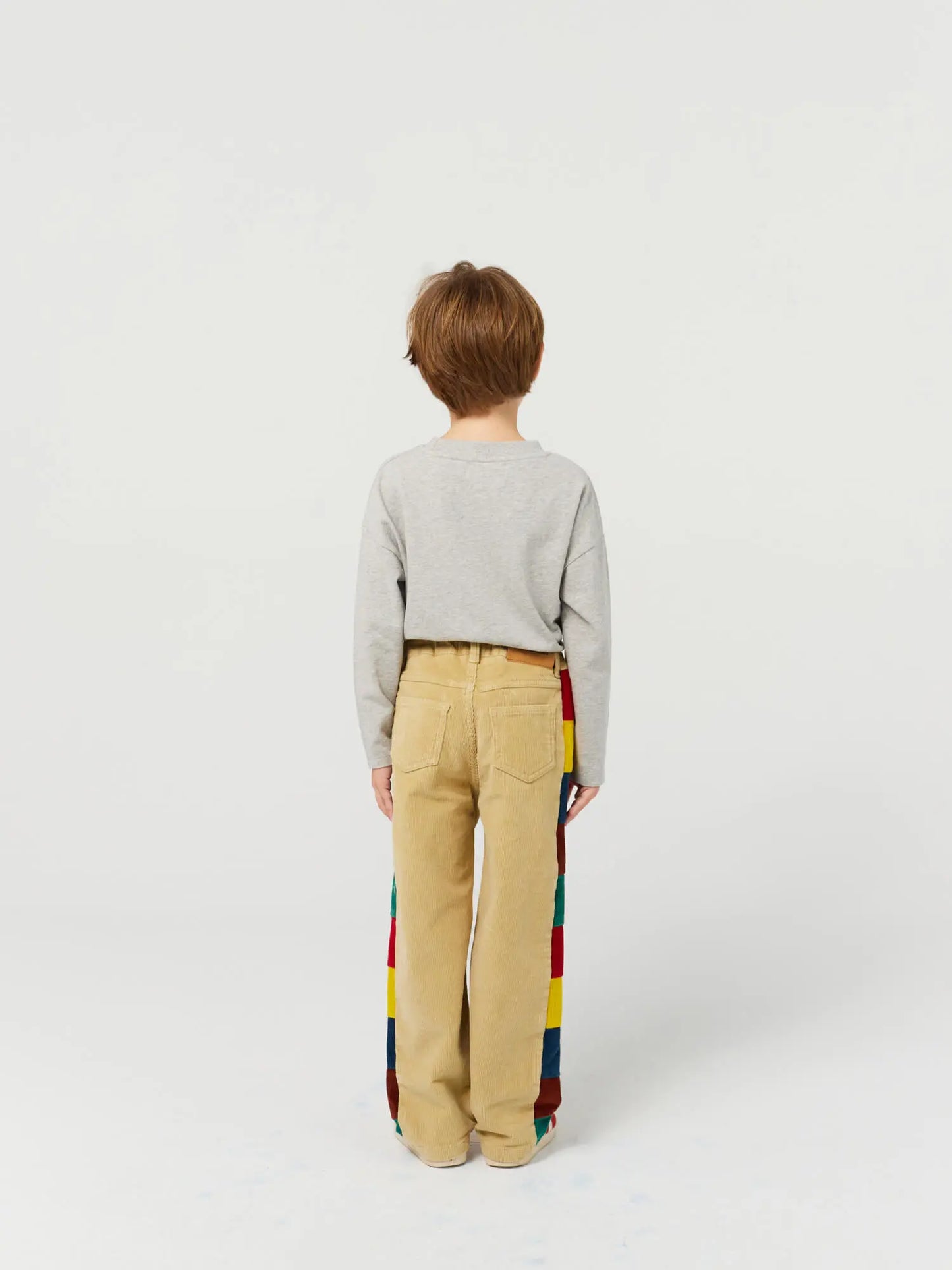 BC color block corduroy pants