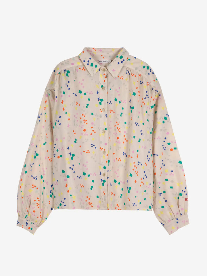 Sparkles gathered shirt