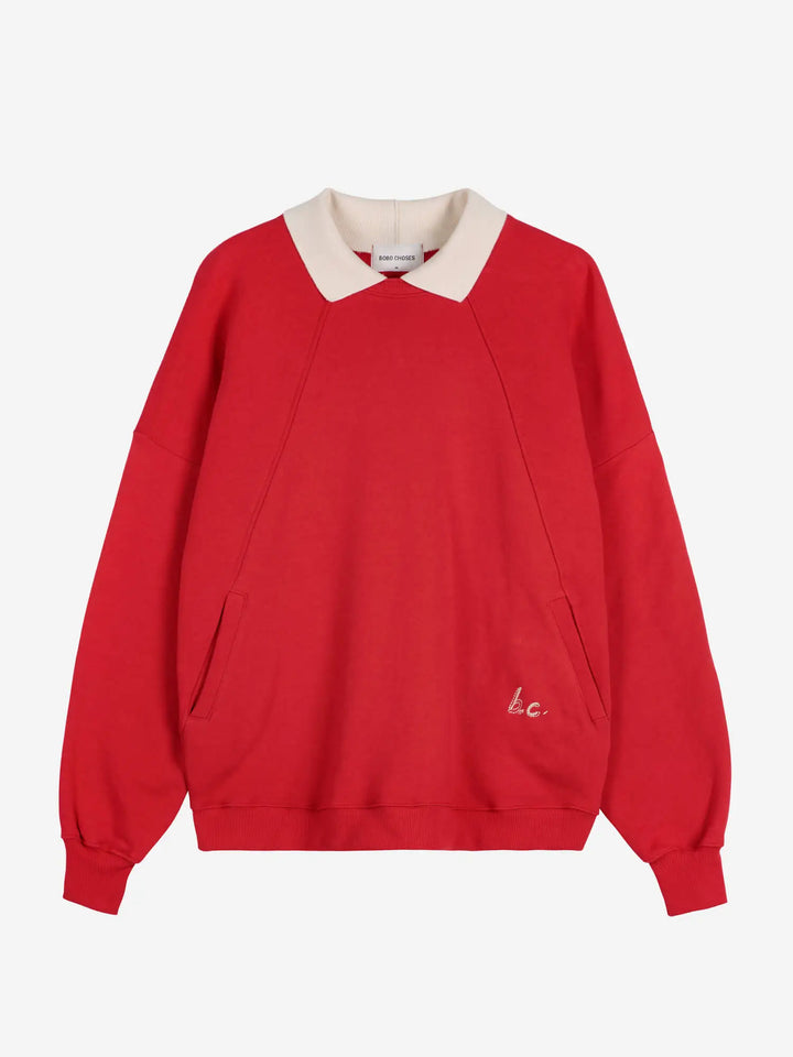 BC polo sweatshirt