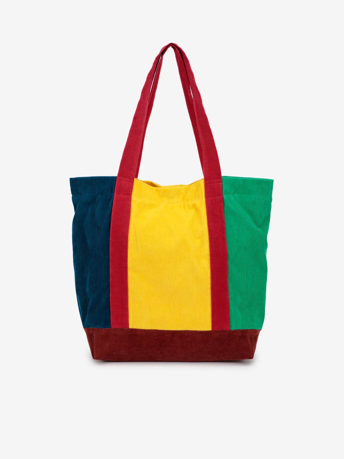 Bobo Choses color squares corduroy bag