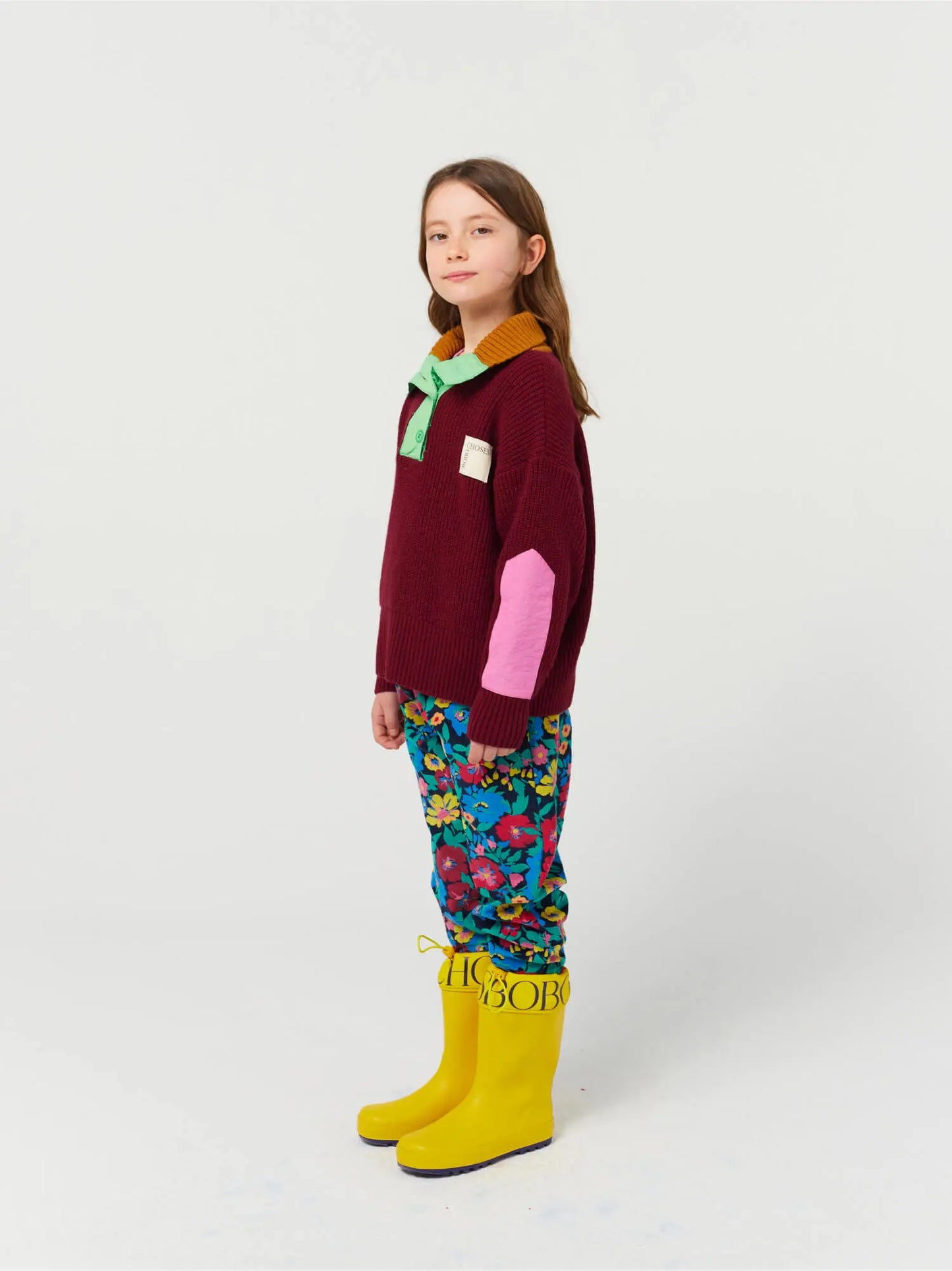 Bobo choses color block jumper