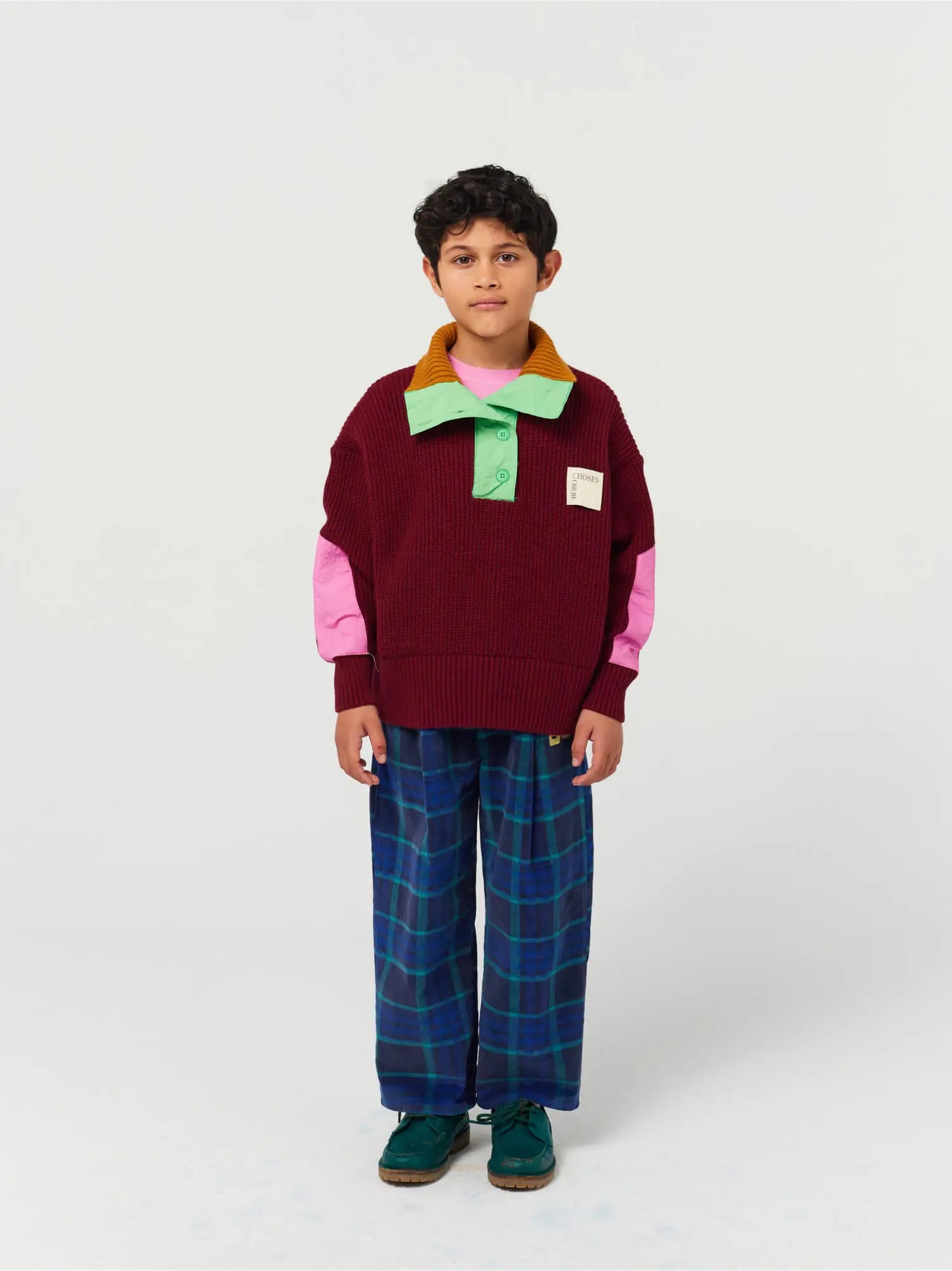 Bobo choses color block jumper