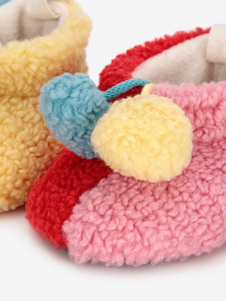 Pantuflas multicolor