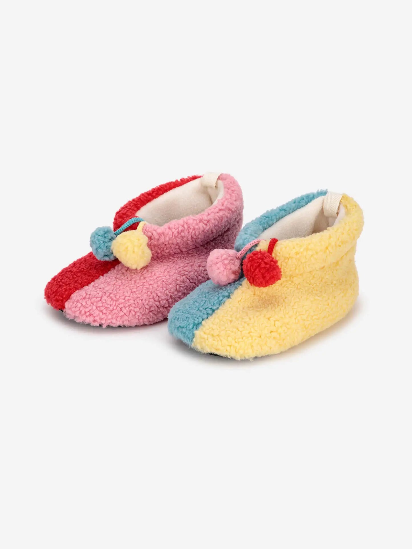 Multicolor slippers