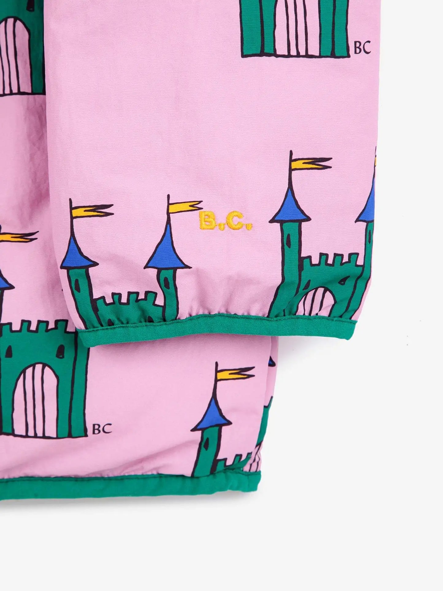 Jaqueta reversible estampada Faraway Castle