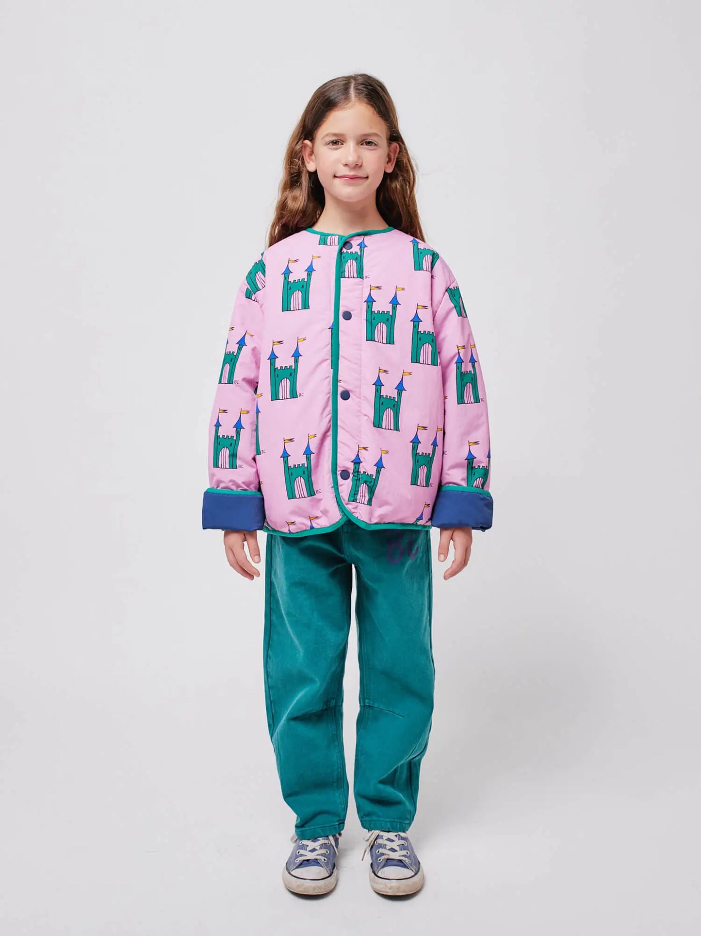 Faraway Castle all over reversible jacket