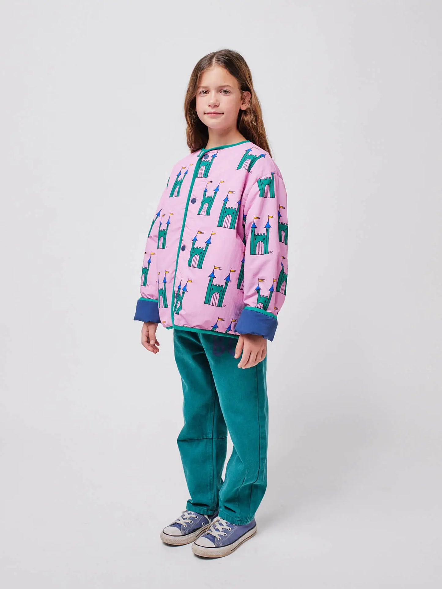 Faraway Castle all over reversible jacket