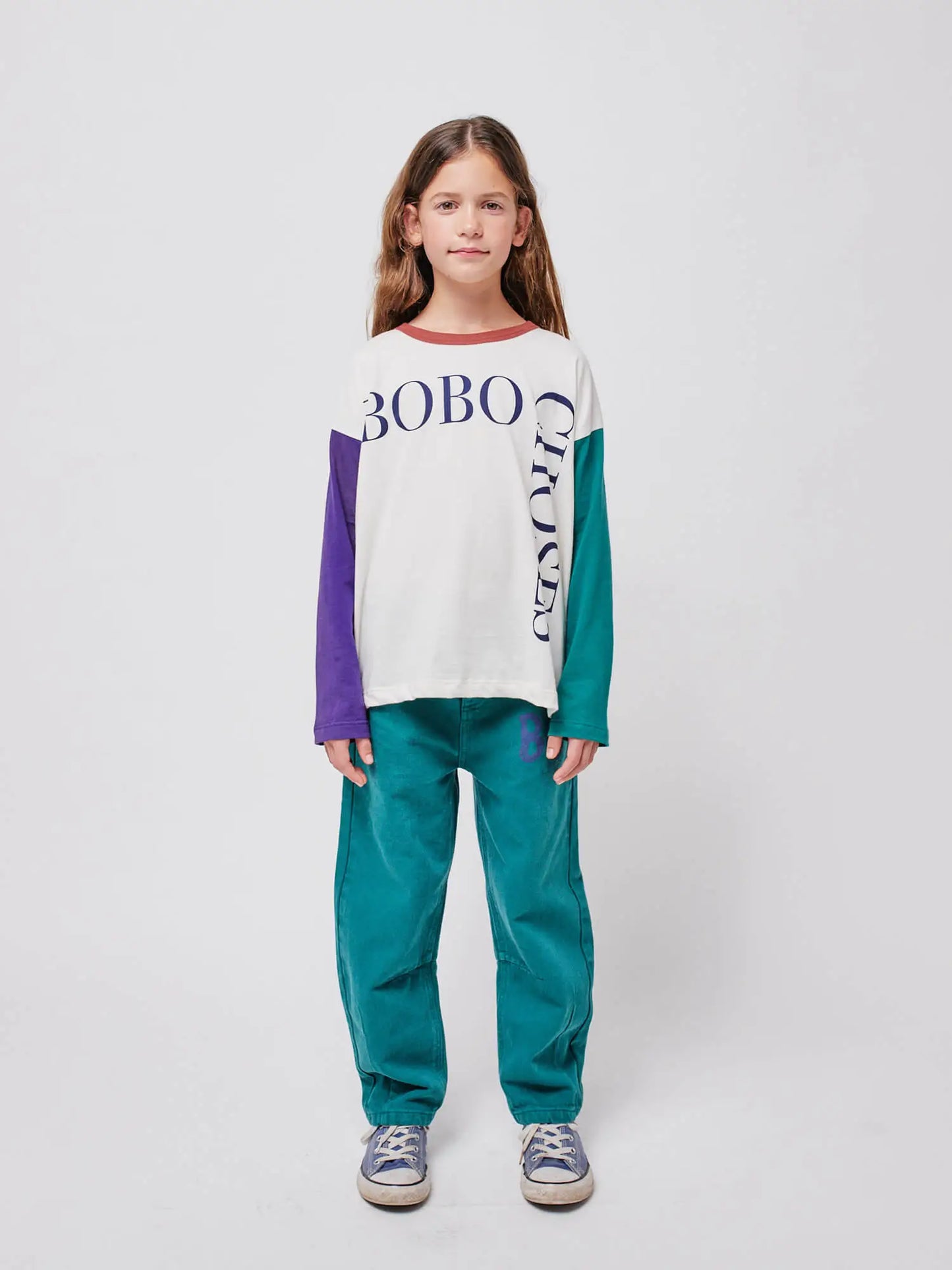 Bobo Choses Square Color Block 티셔츠