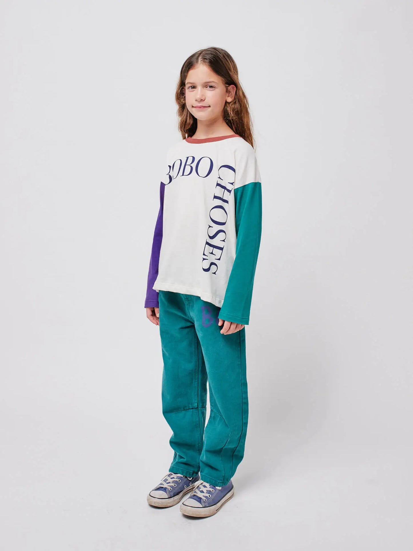 T-shirt Bobo Choses Square Color Block