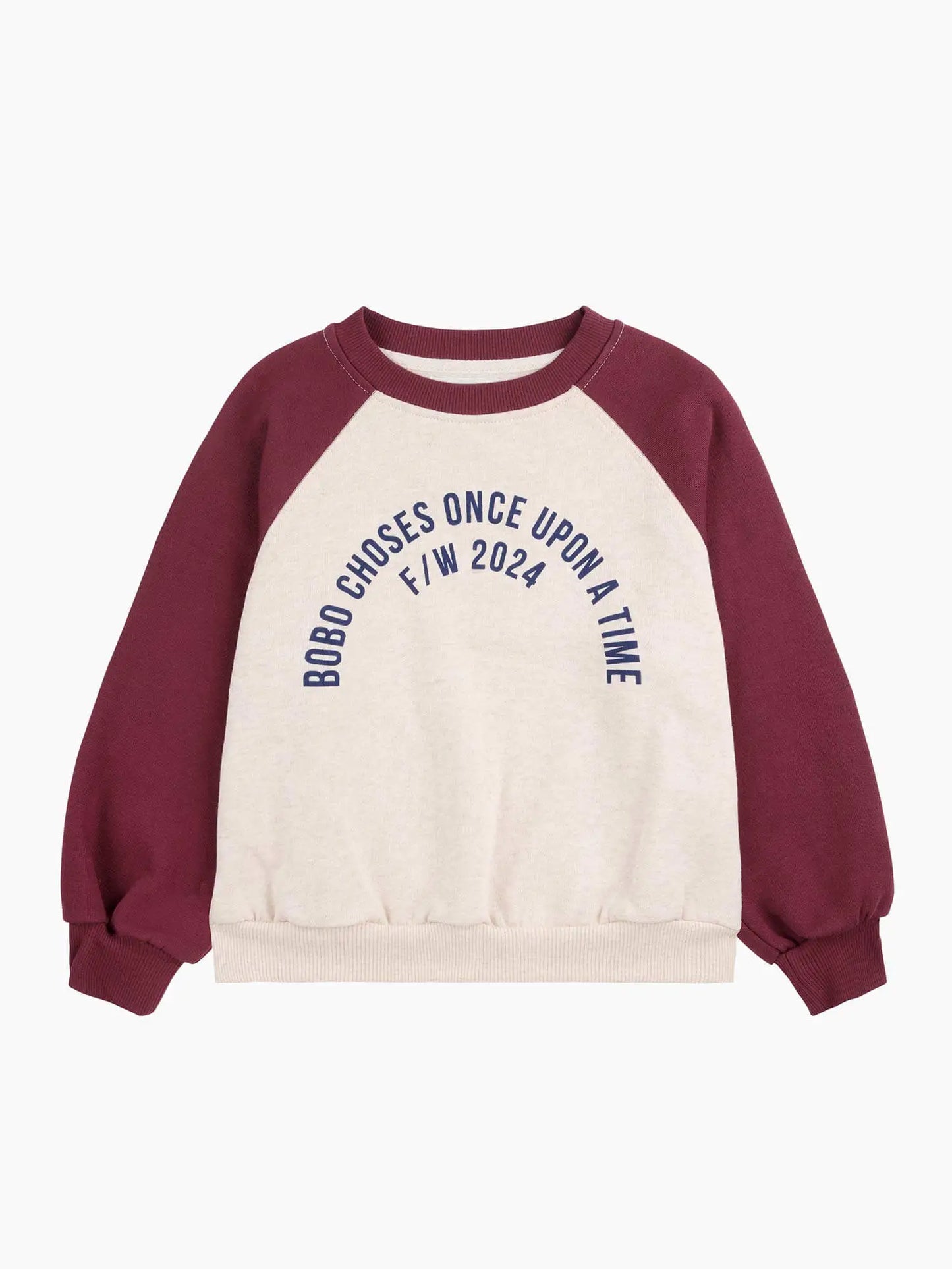 Sweatshirt Farbblockdesign Bobo Choses Circle