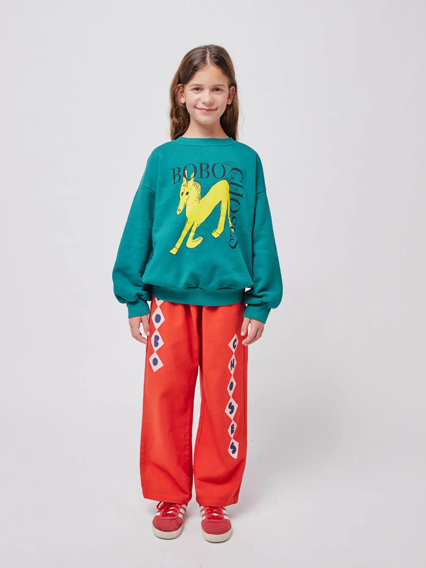 Bobo Choses Diamonds straight pants