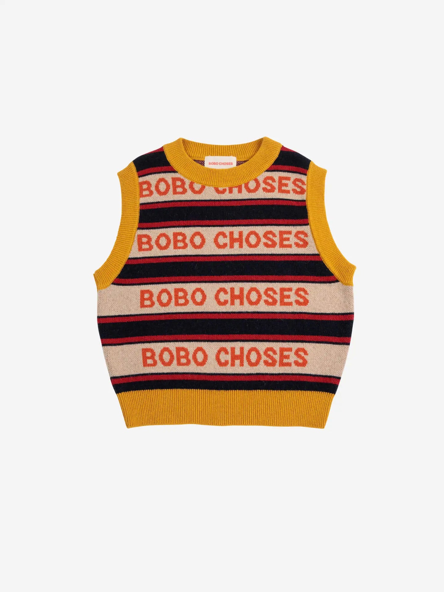 Bobo choses stripes knit vest