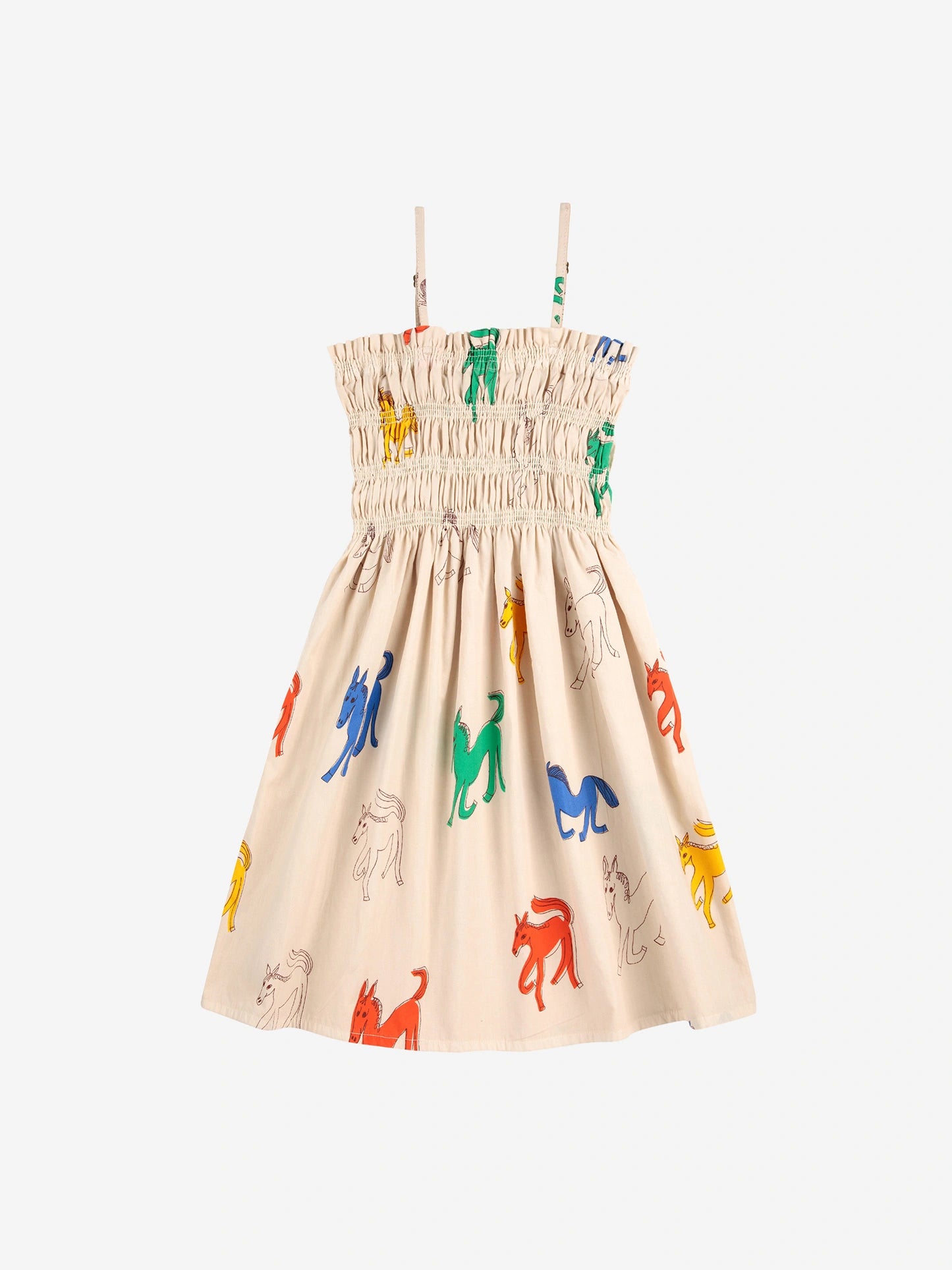 Wonder Horses all over sleevless strap dress