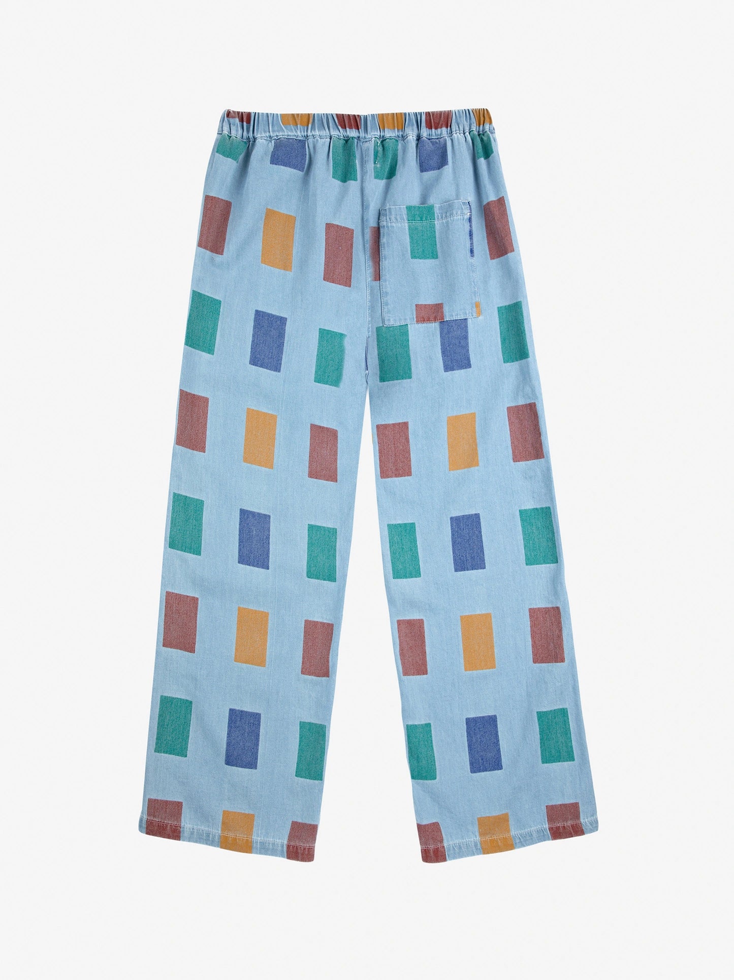 Color game all over baggy pants