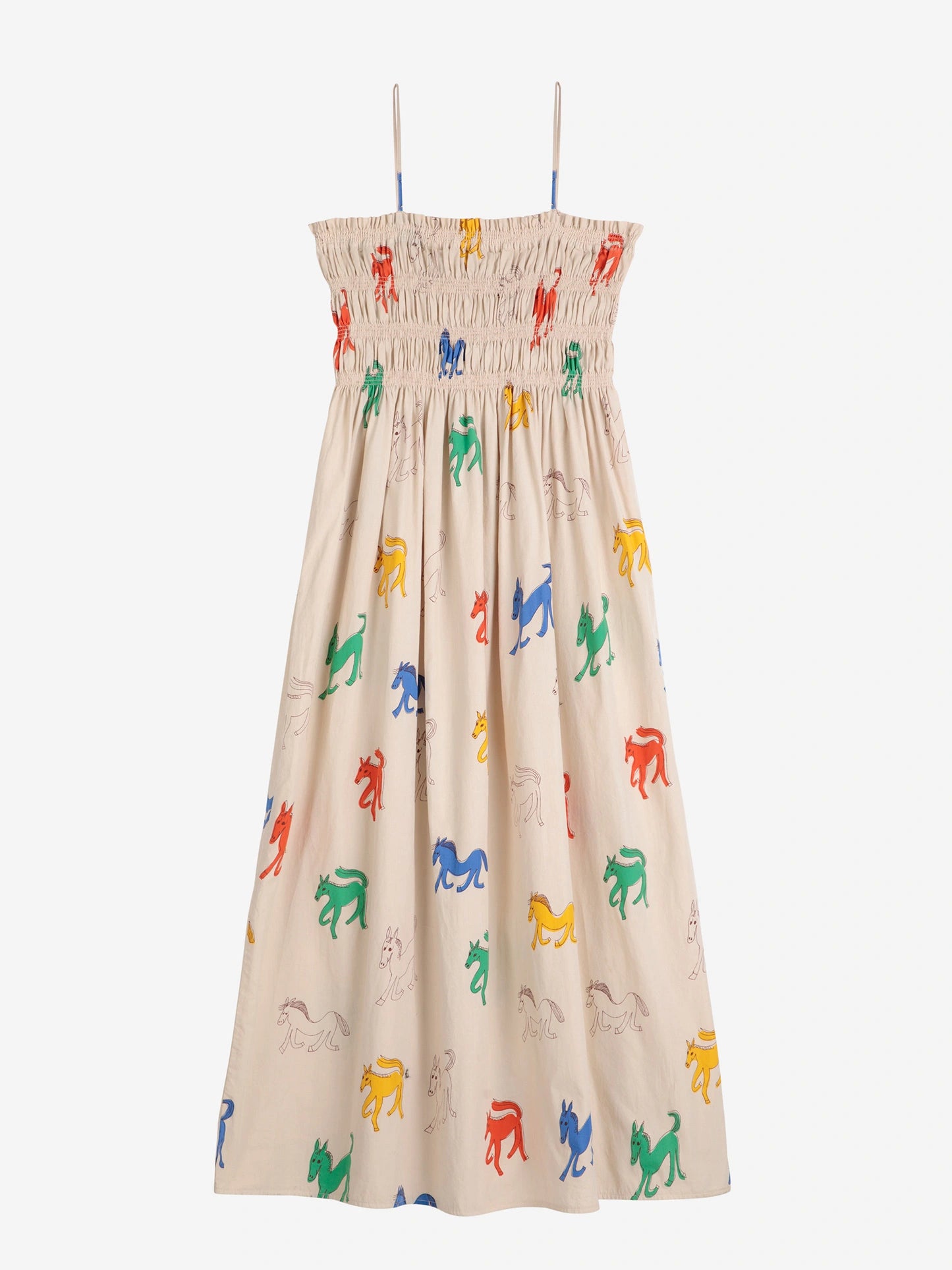 Wonder Horse printed midi dress