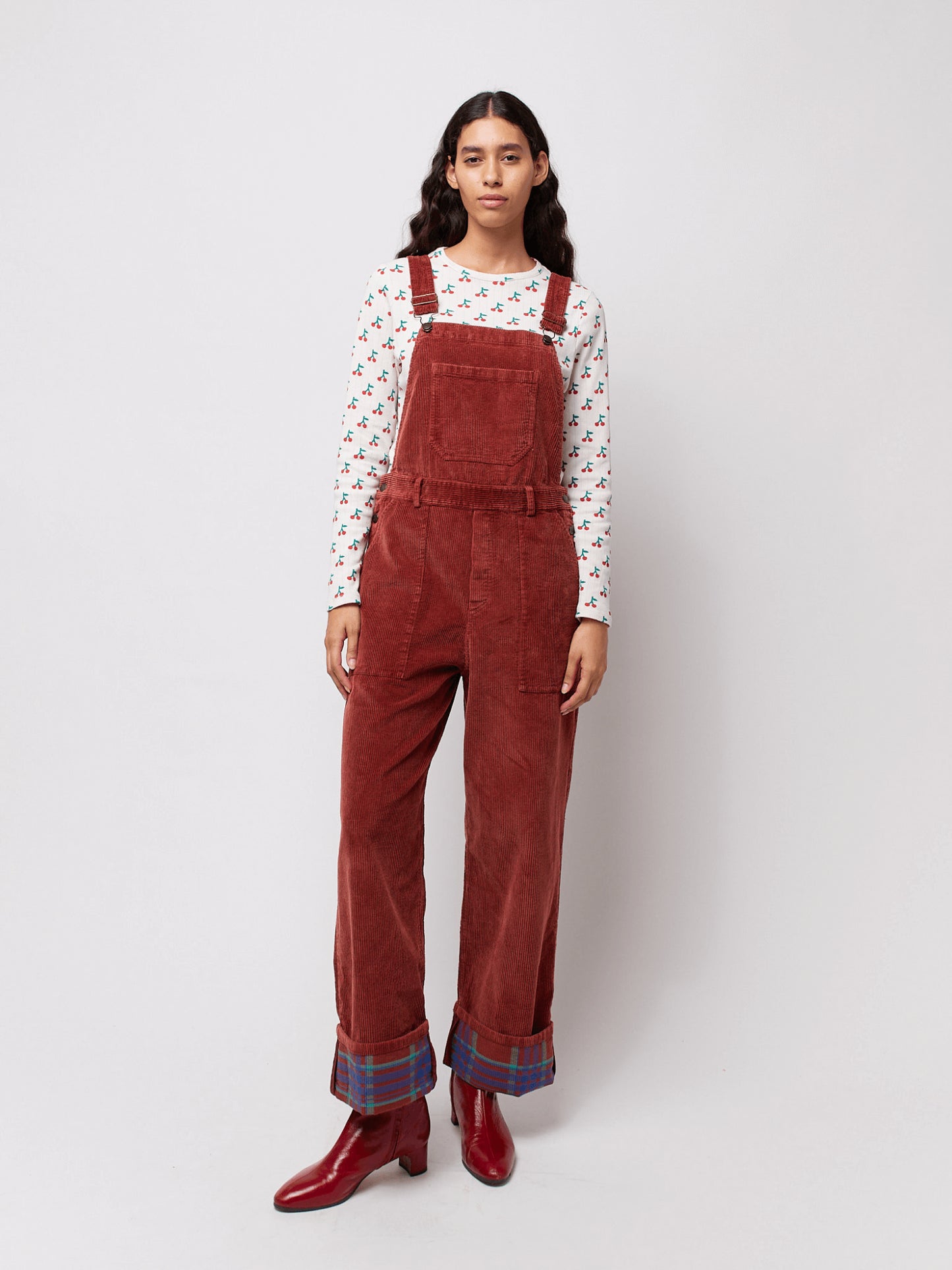 B.C corduroy dungaree