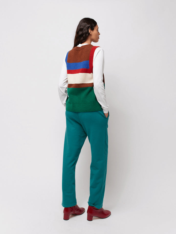 Armilla amb botons de punt Color Block