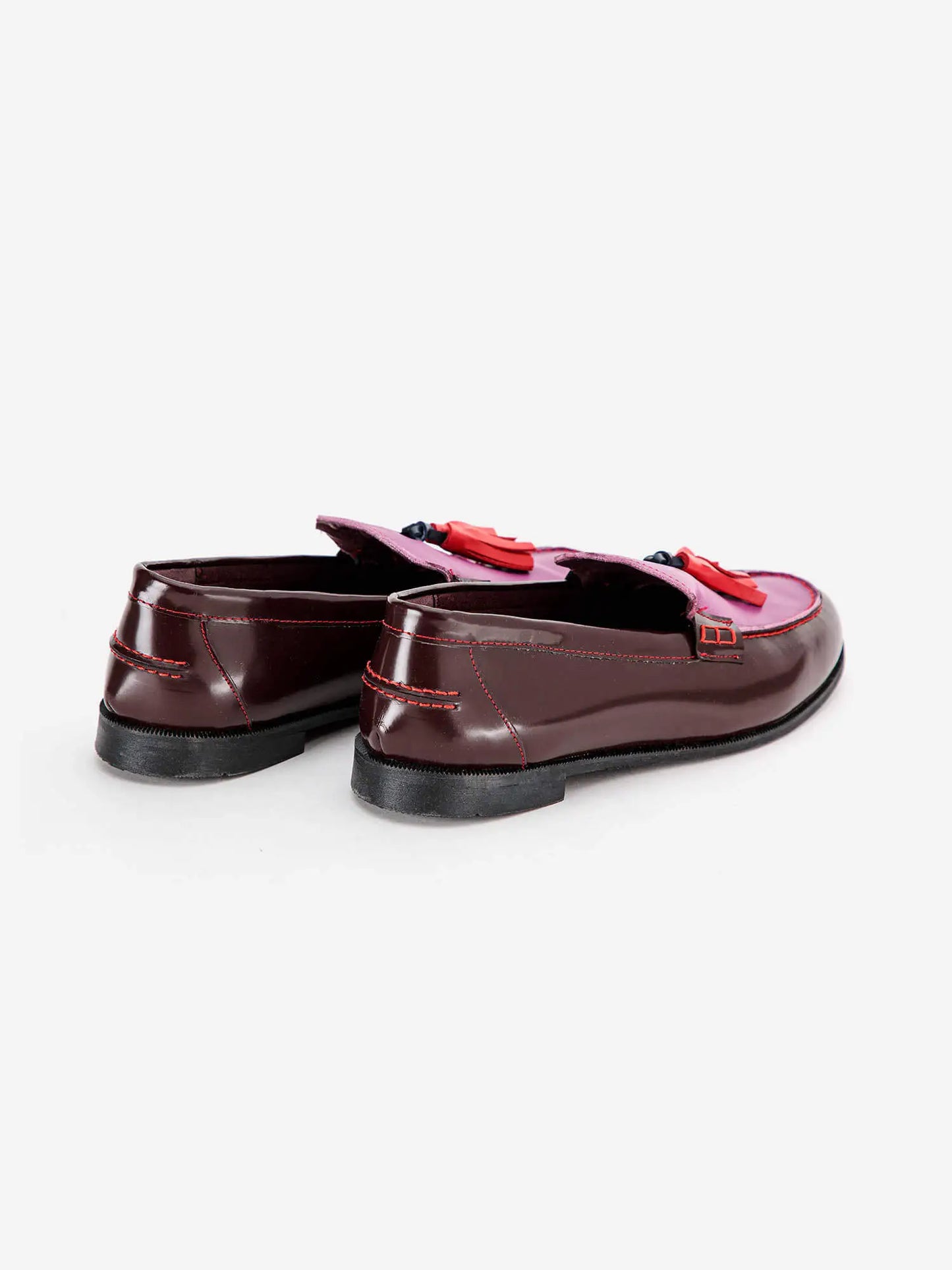 Color Block loafers