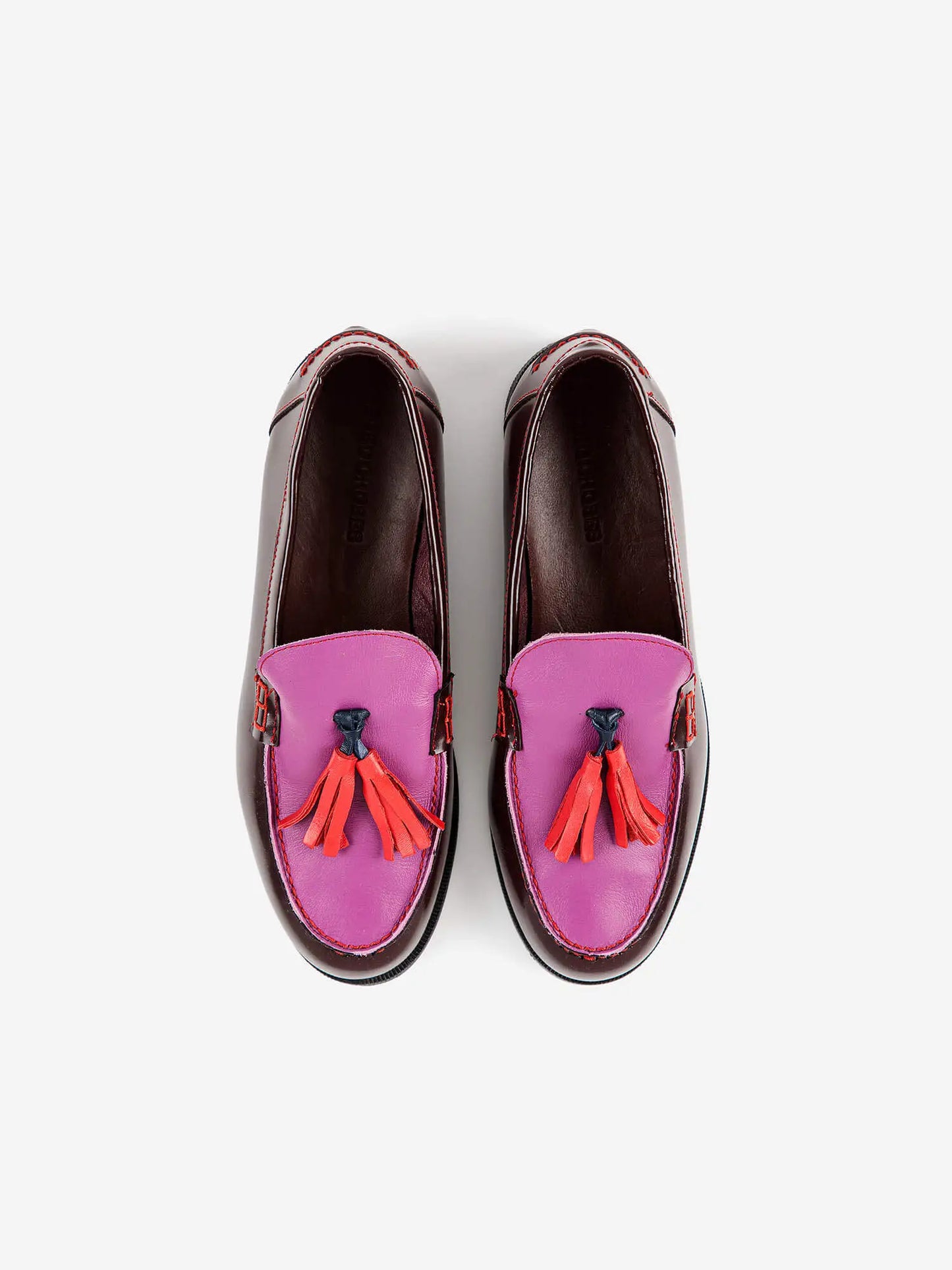 Color Block loafers