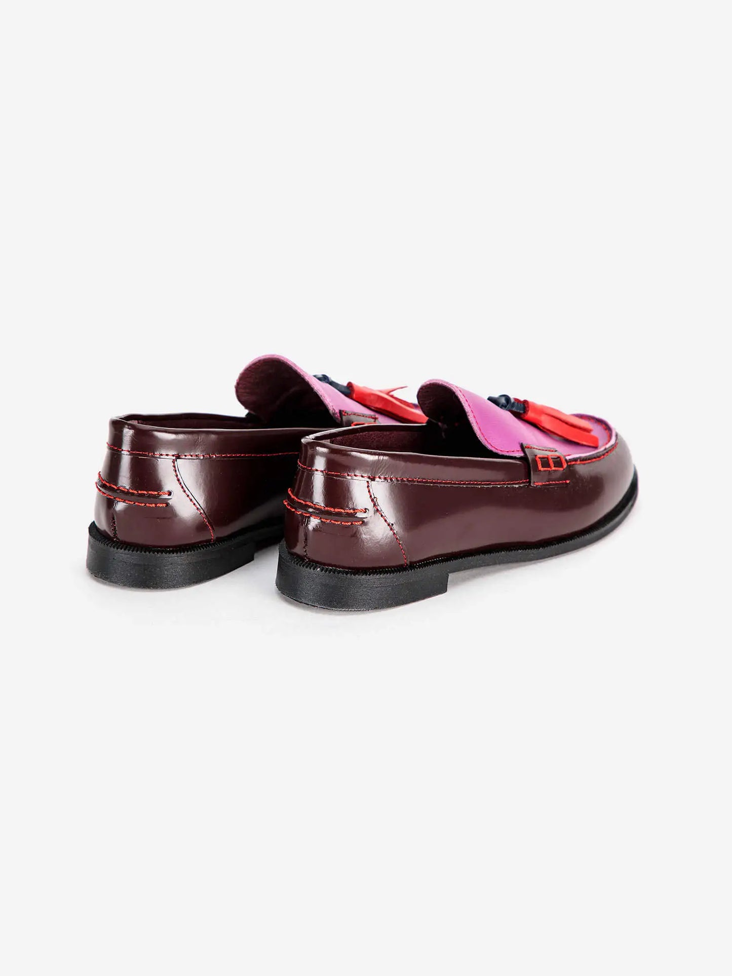 Color Block loafers